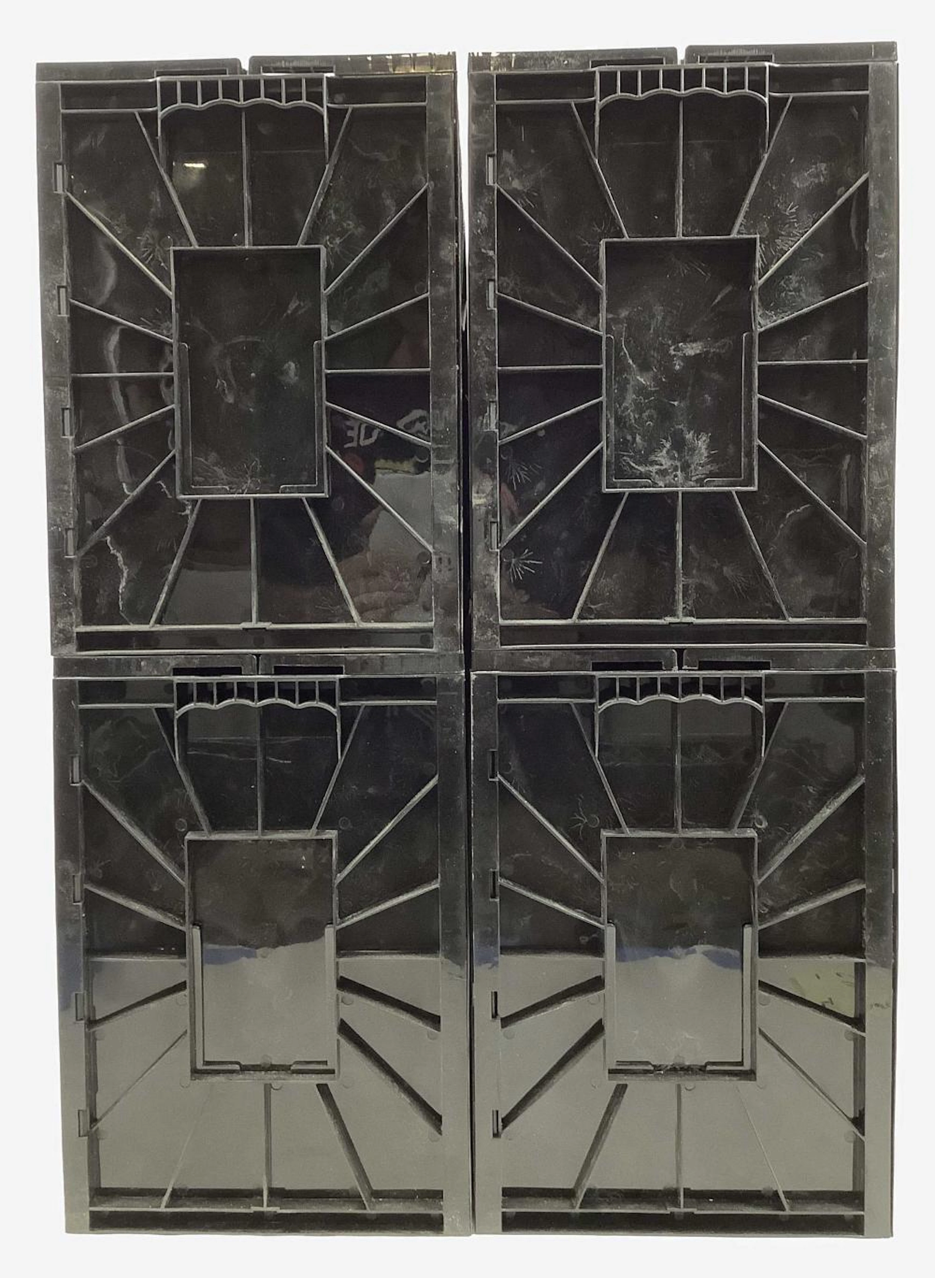 (4) BCW Short Plastic Comic Book Cases