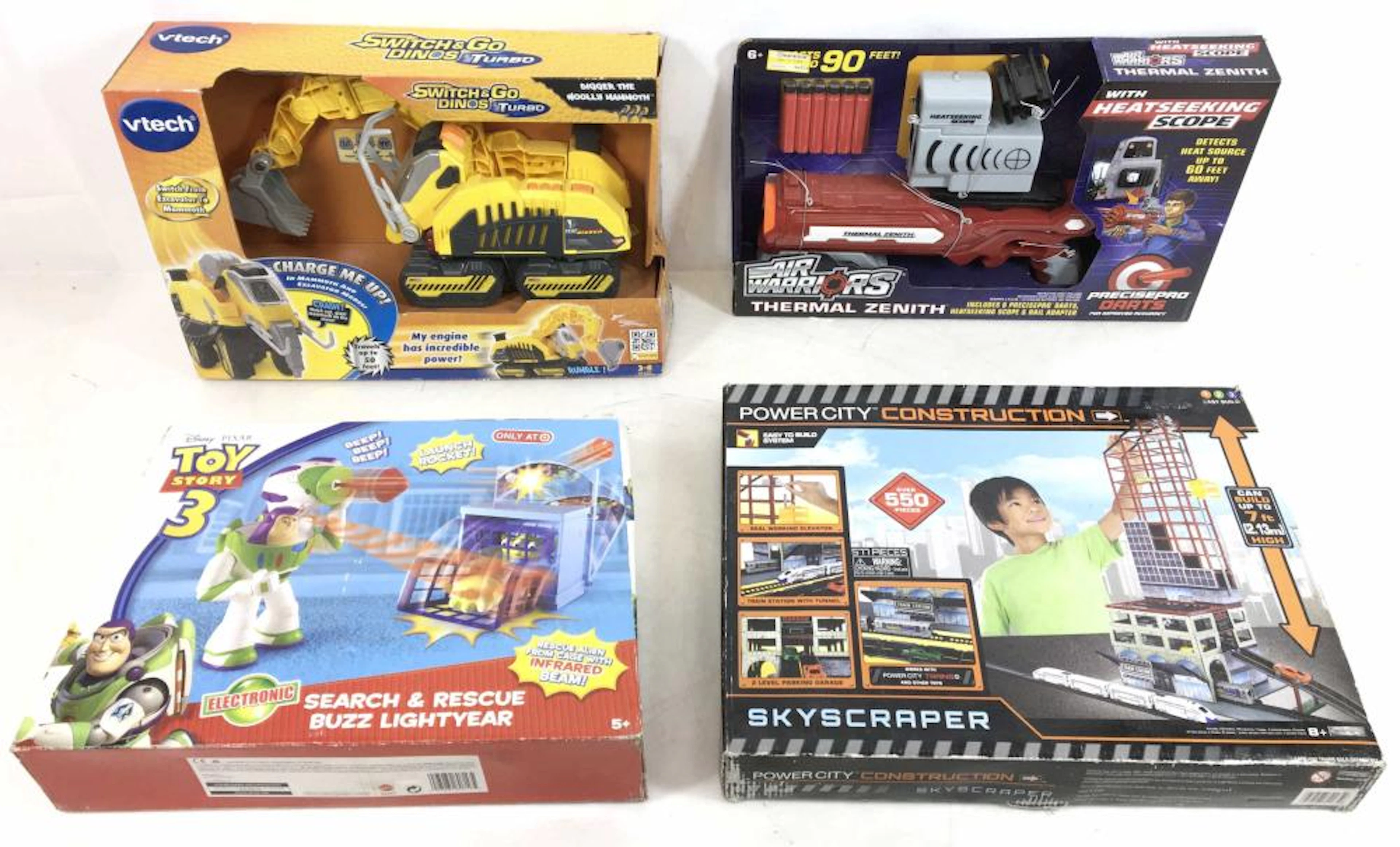 (4pc) Disney Toy Story 3, VTech, Air Warriors