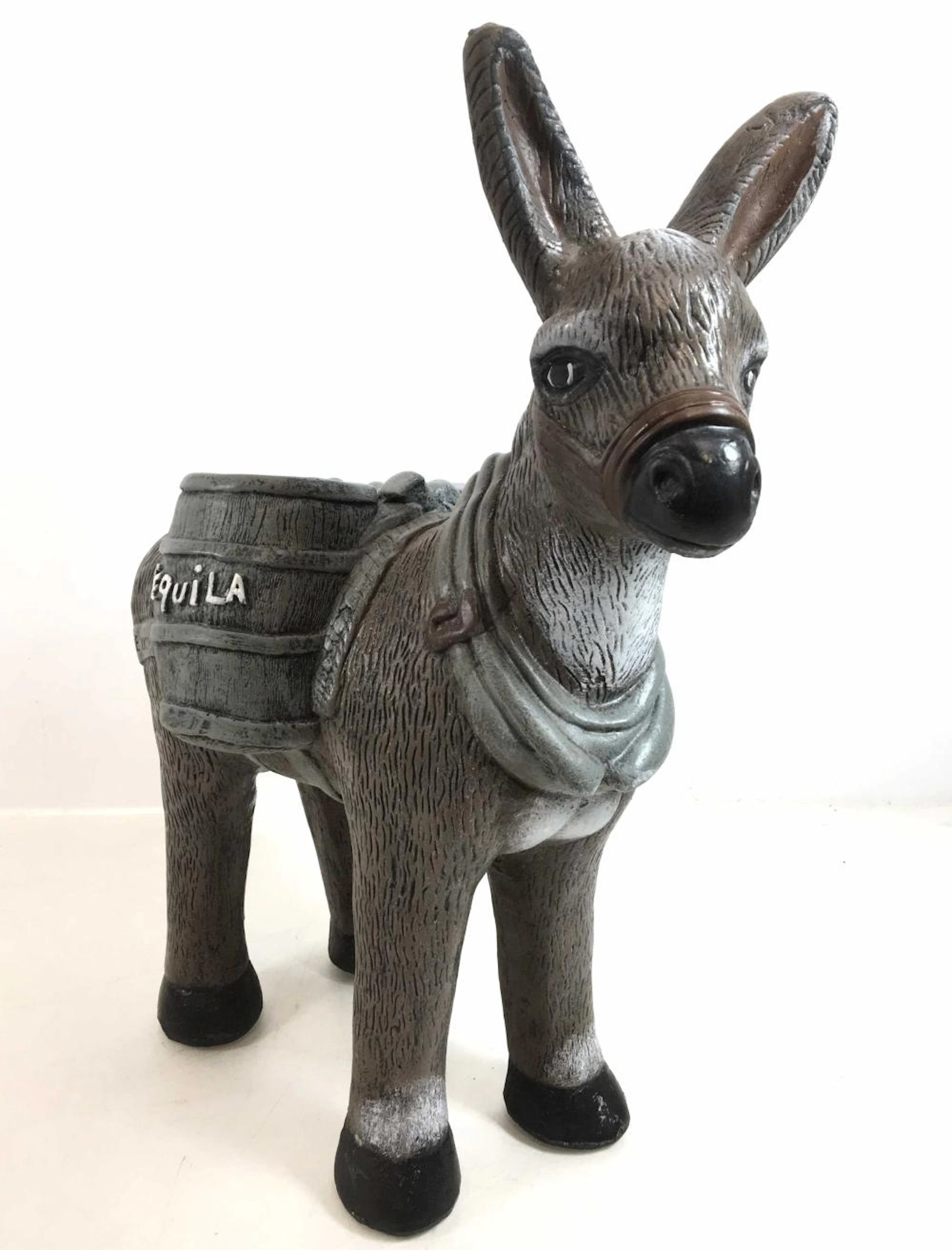 Cast Concrete Tequila Donkey Yard Art