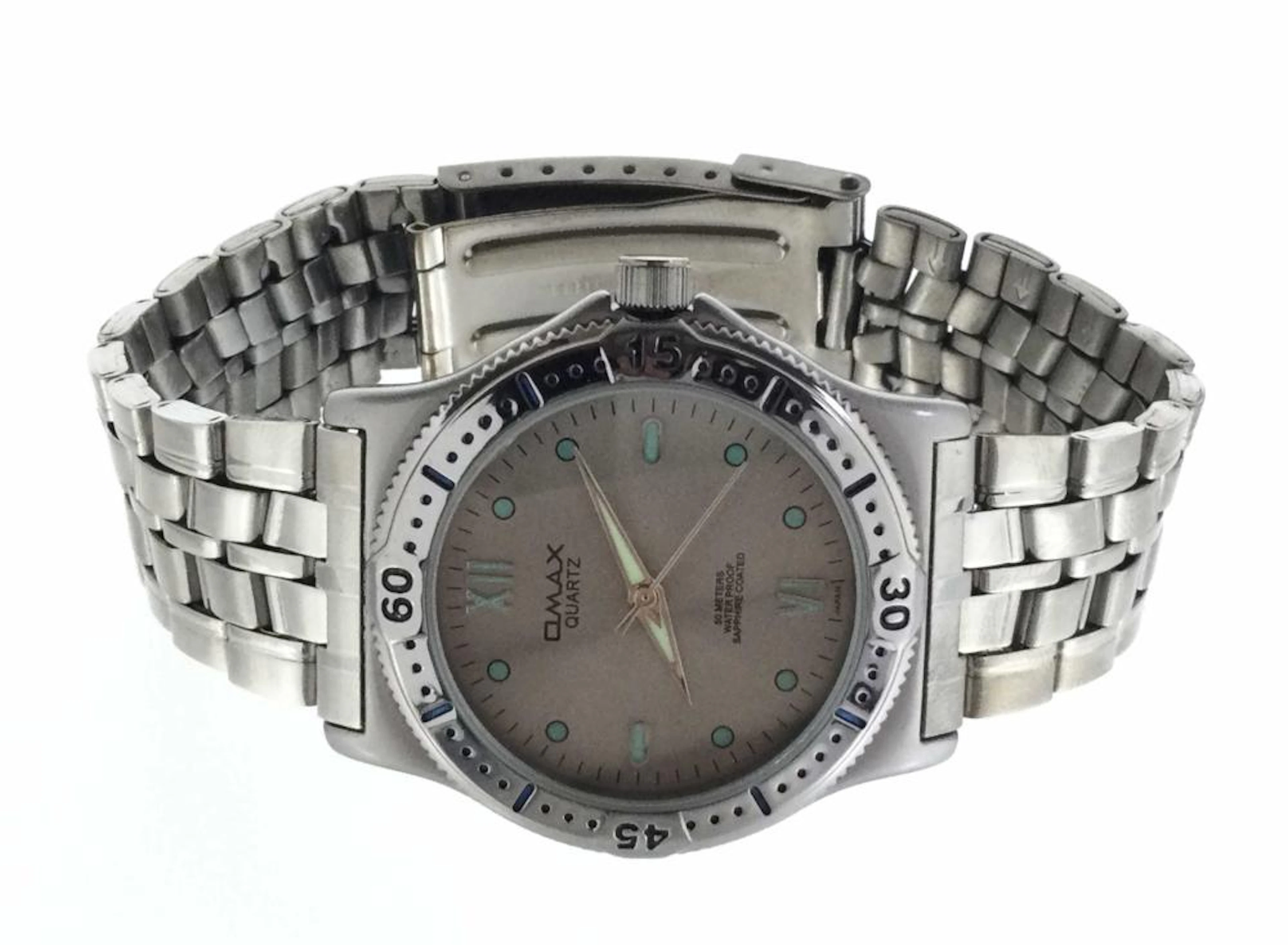 Men's Omax Japan Quartz Wrist Watch With Case