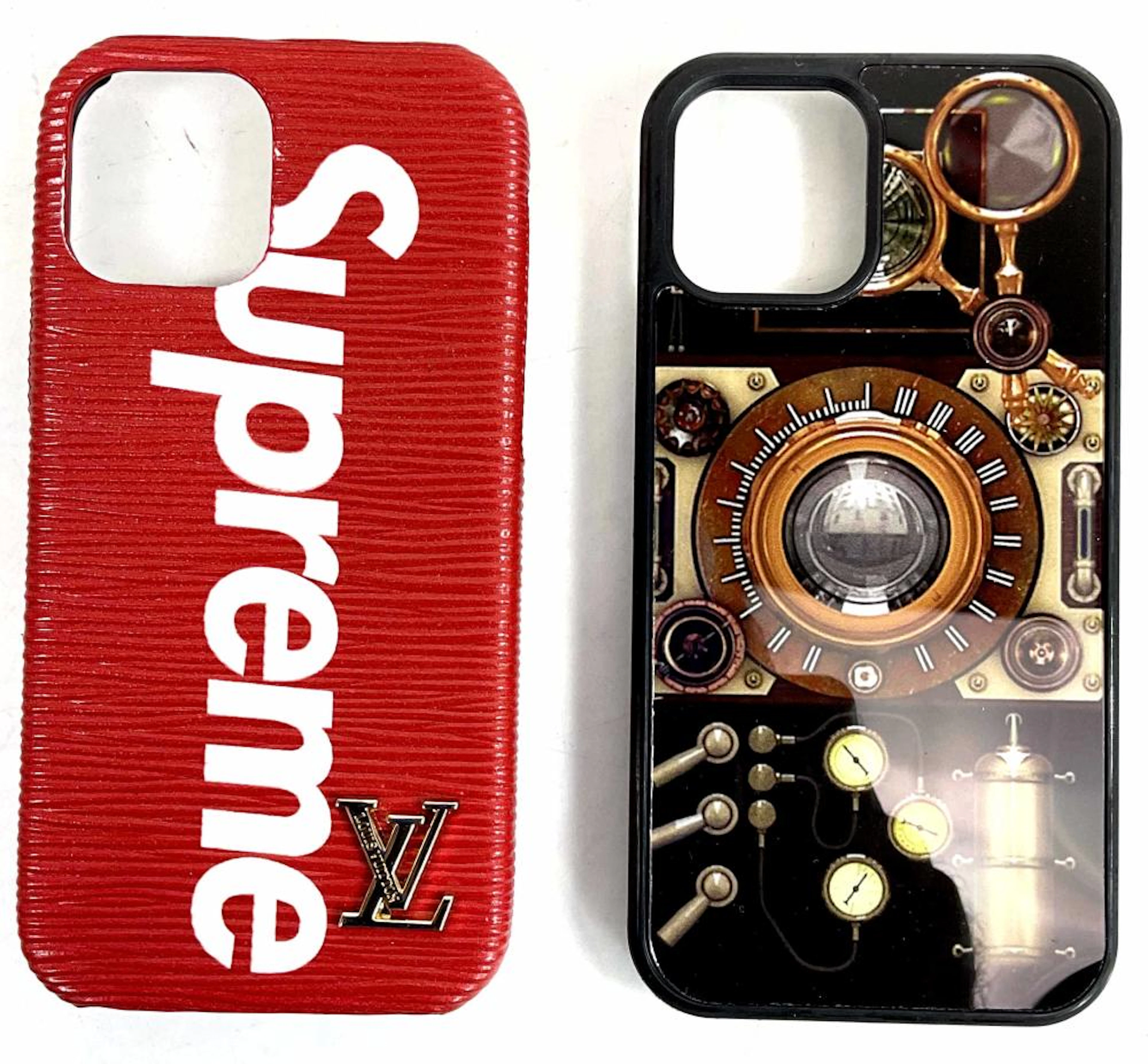 (2pc) Supreme Designer Style iPhone 12case