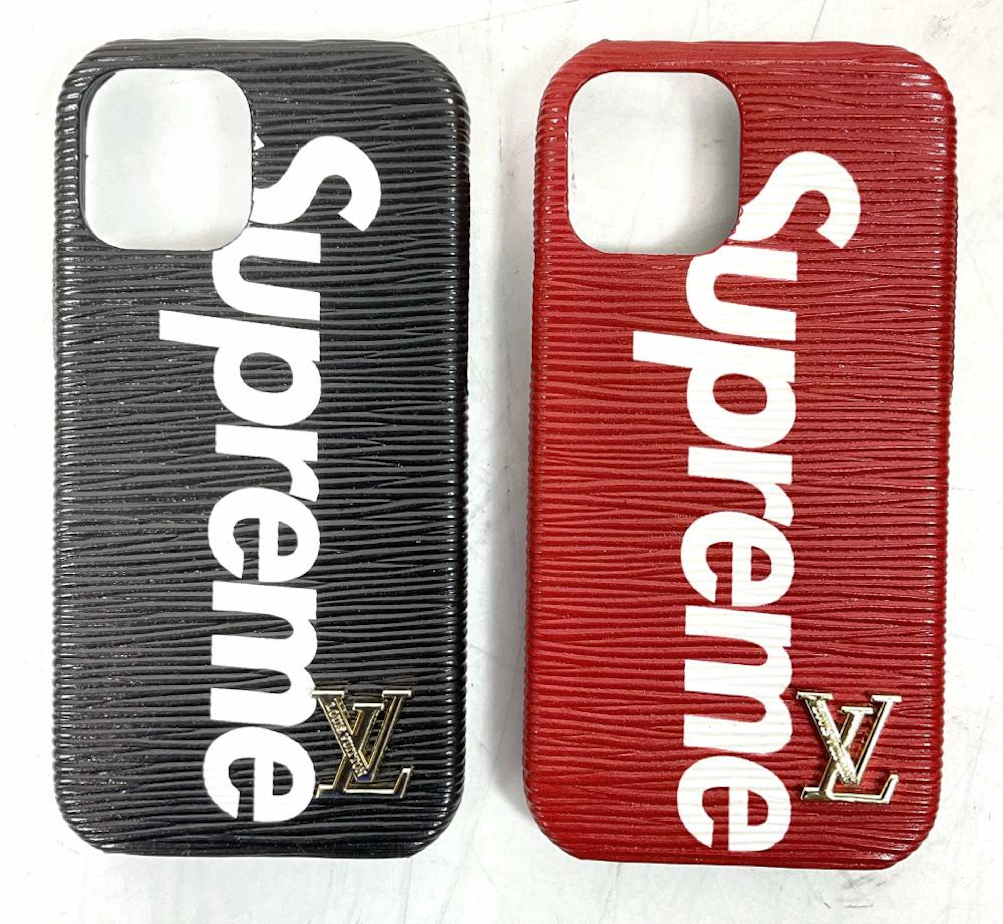(2pc) New Supreme Lv Style iPhone 12 Cases