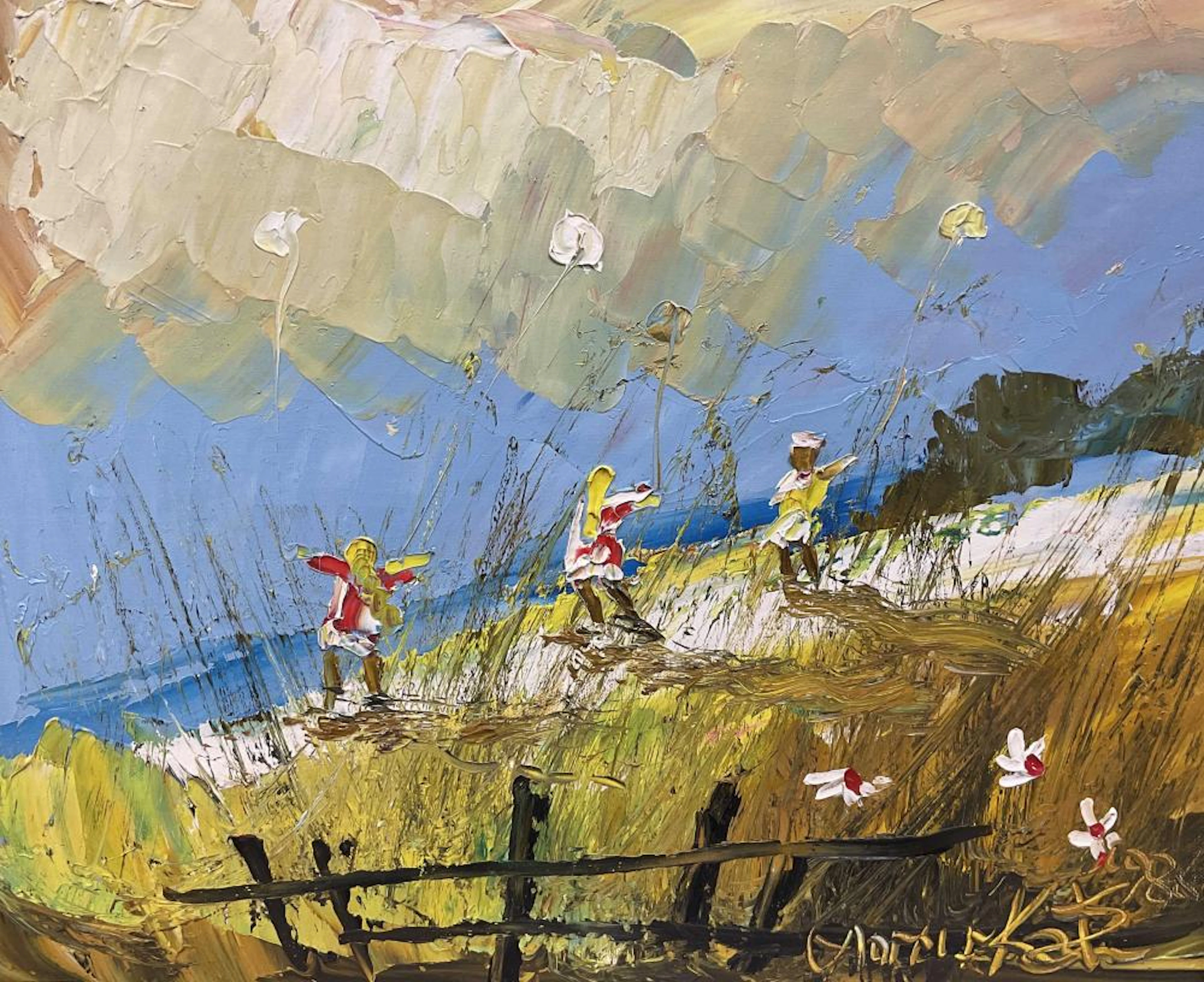 Morris Katz (1931-2010) Signed Oil On Board