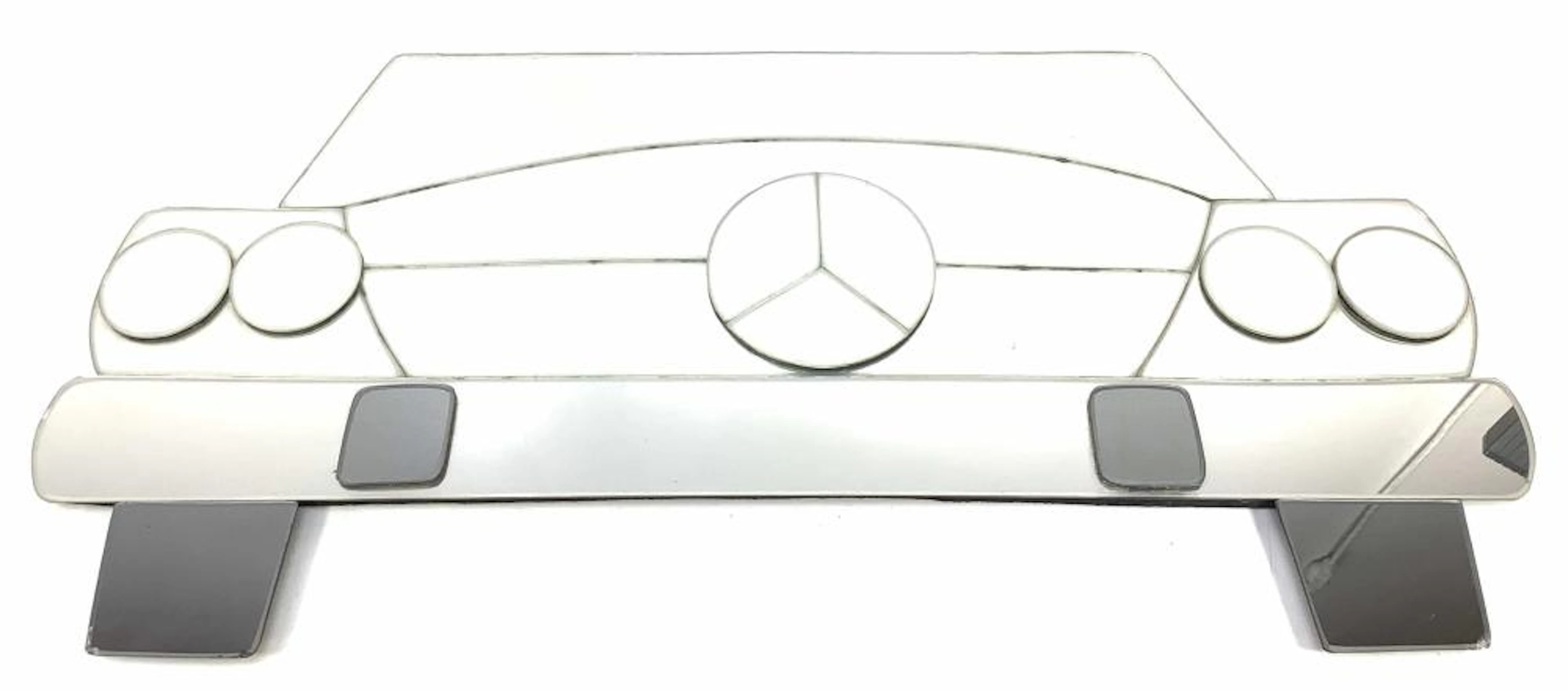 Mercedes Benz Car Mirror Wall Display