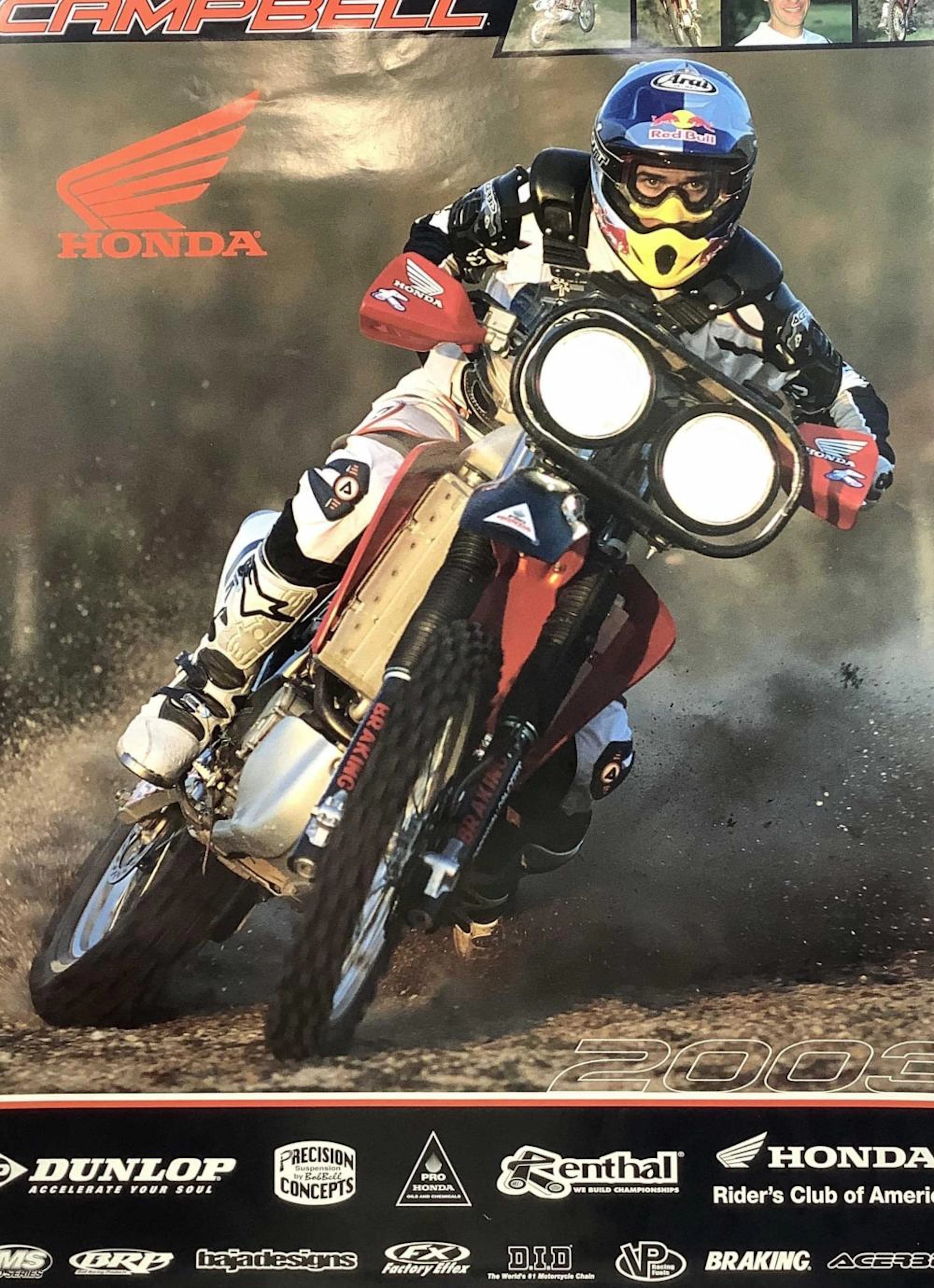 Assorted Motorcycle Advertising Posters