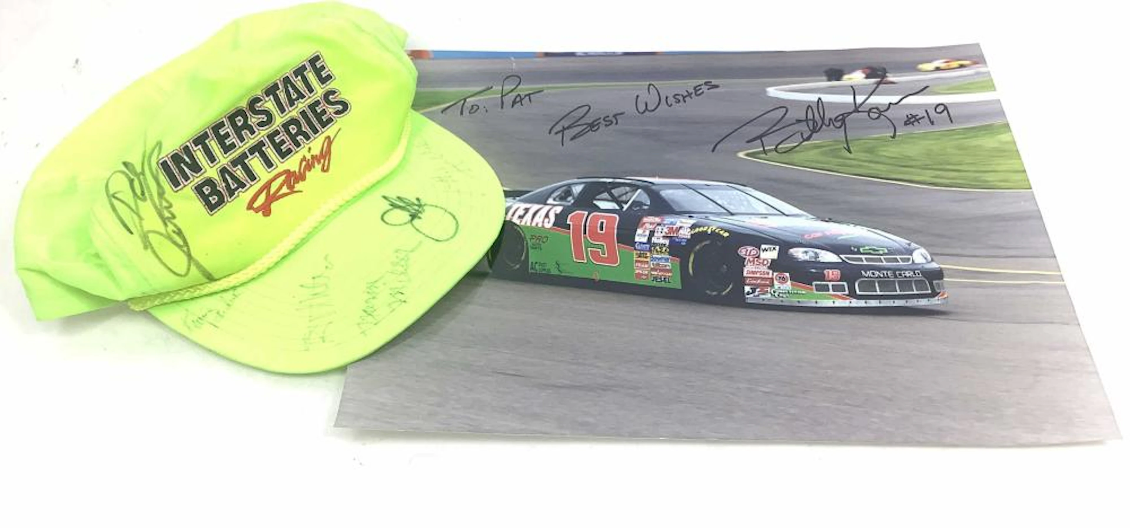 Signed NASCAR Memorabilia, Interstate Batteries