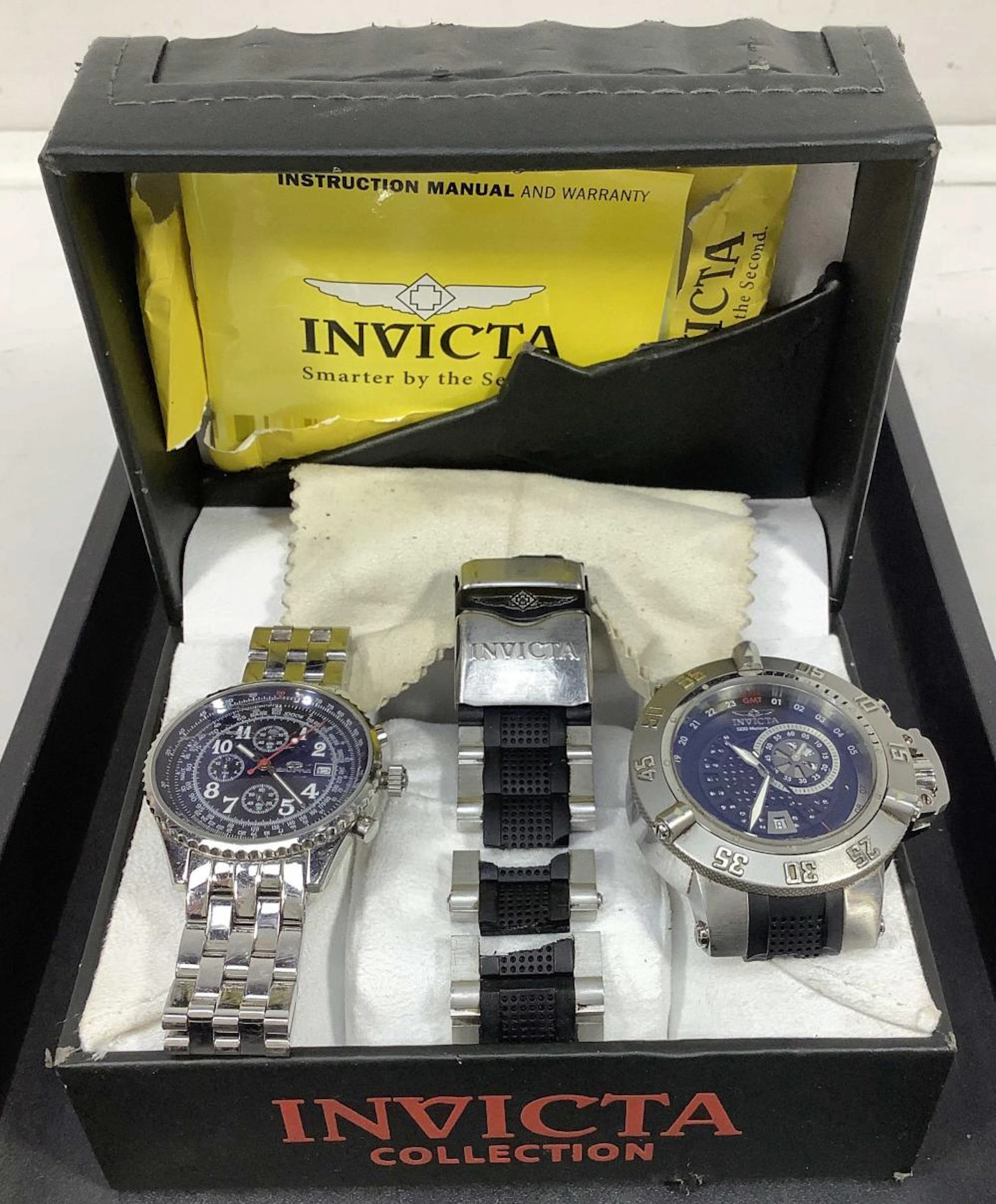 (2) Men?s Watches, Seapro 2ak131126 & Invicta