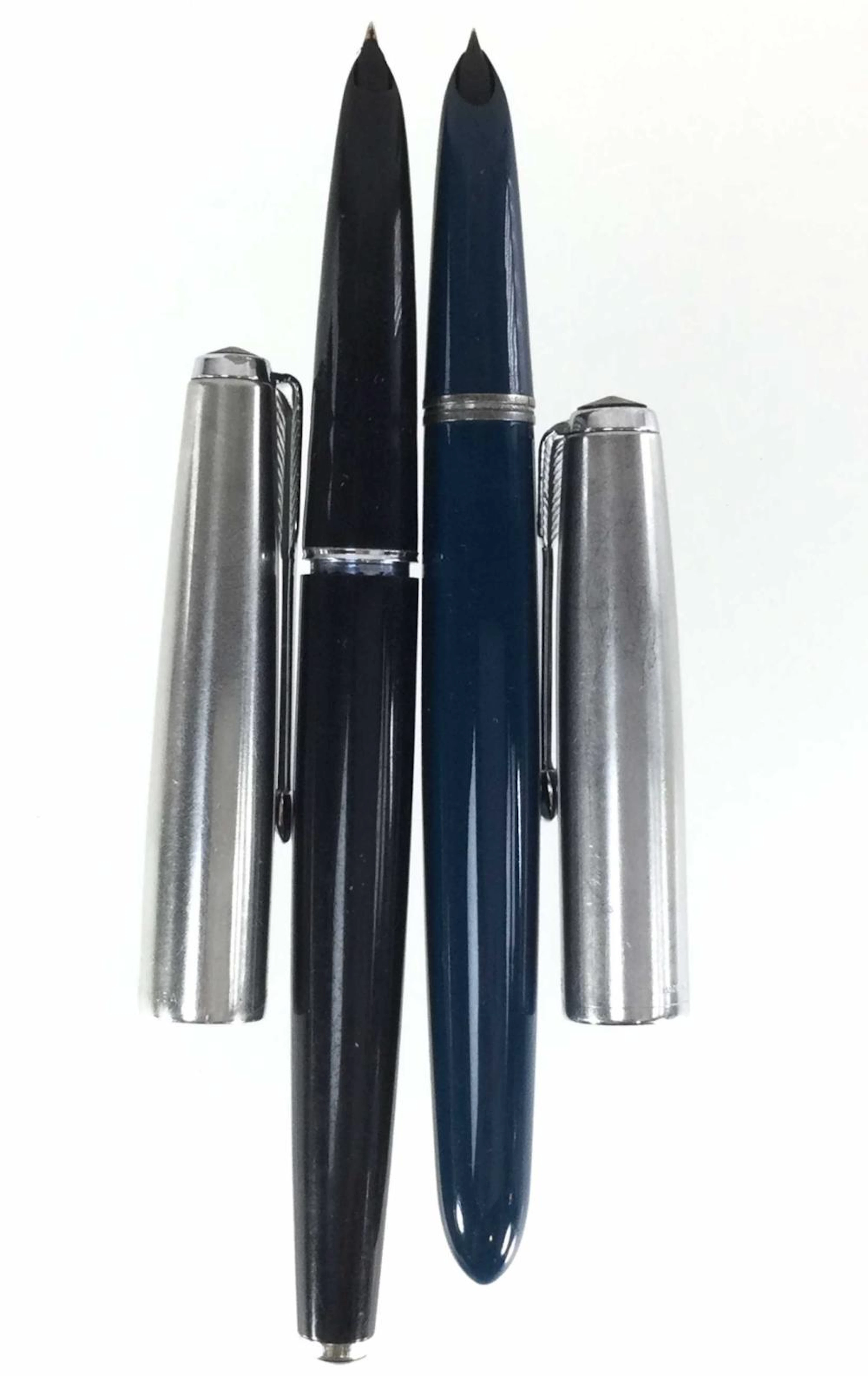 (2) Vintage Parker 61 Pens With Refill