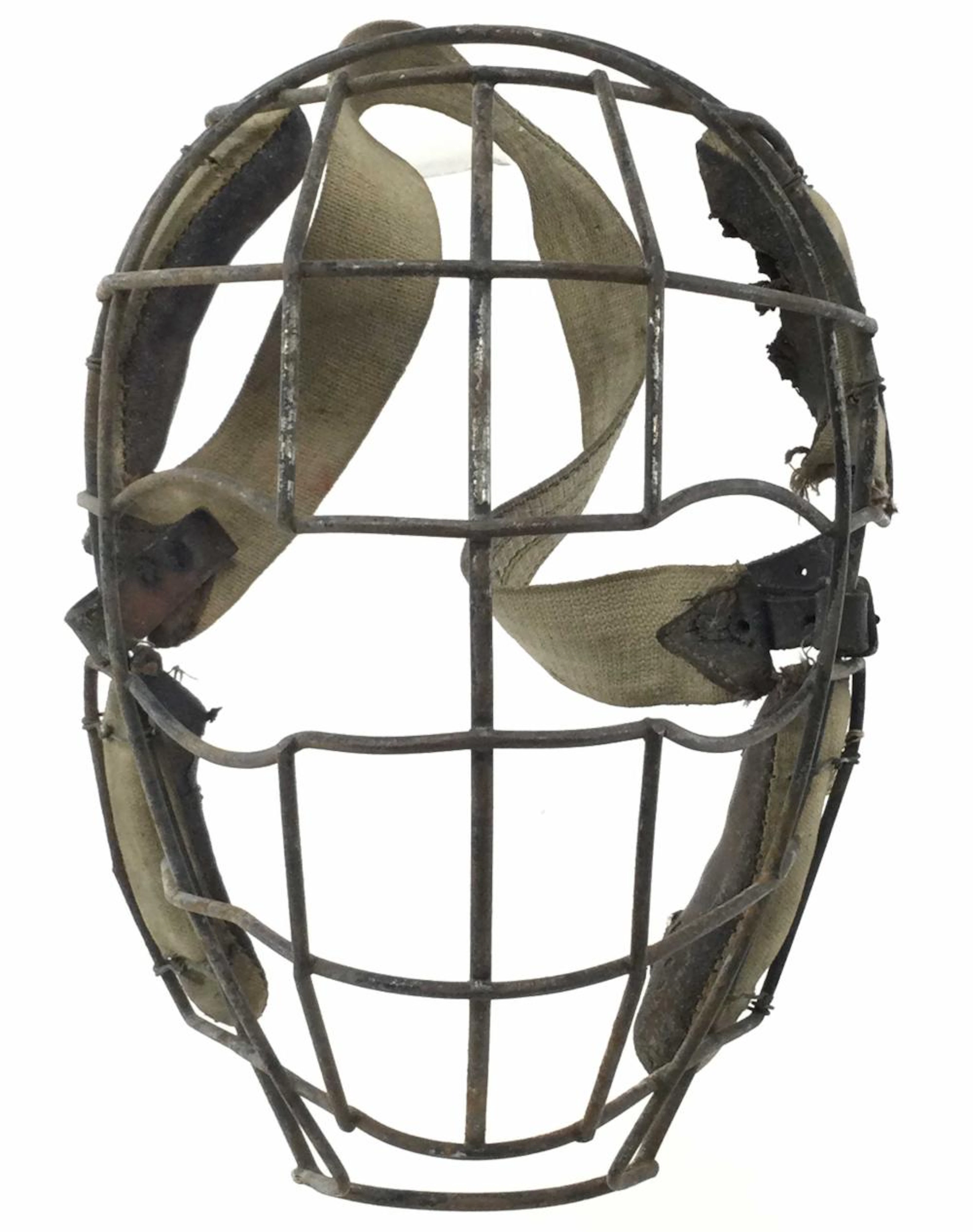 Antique Spider Man Baseball Catchers Mask