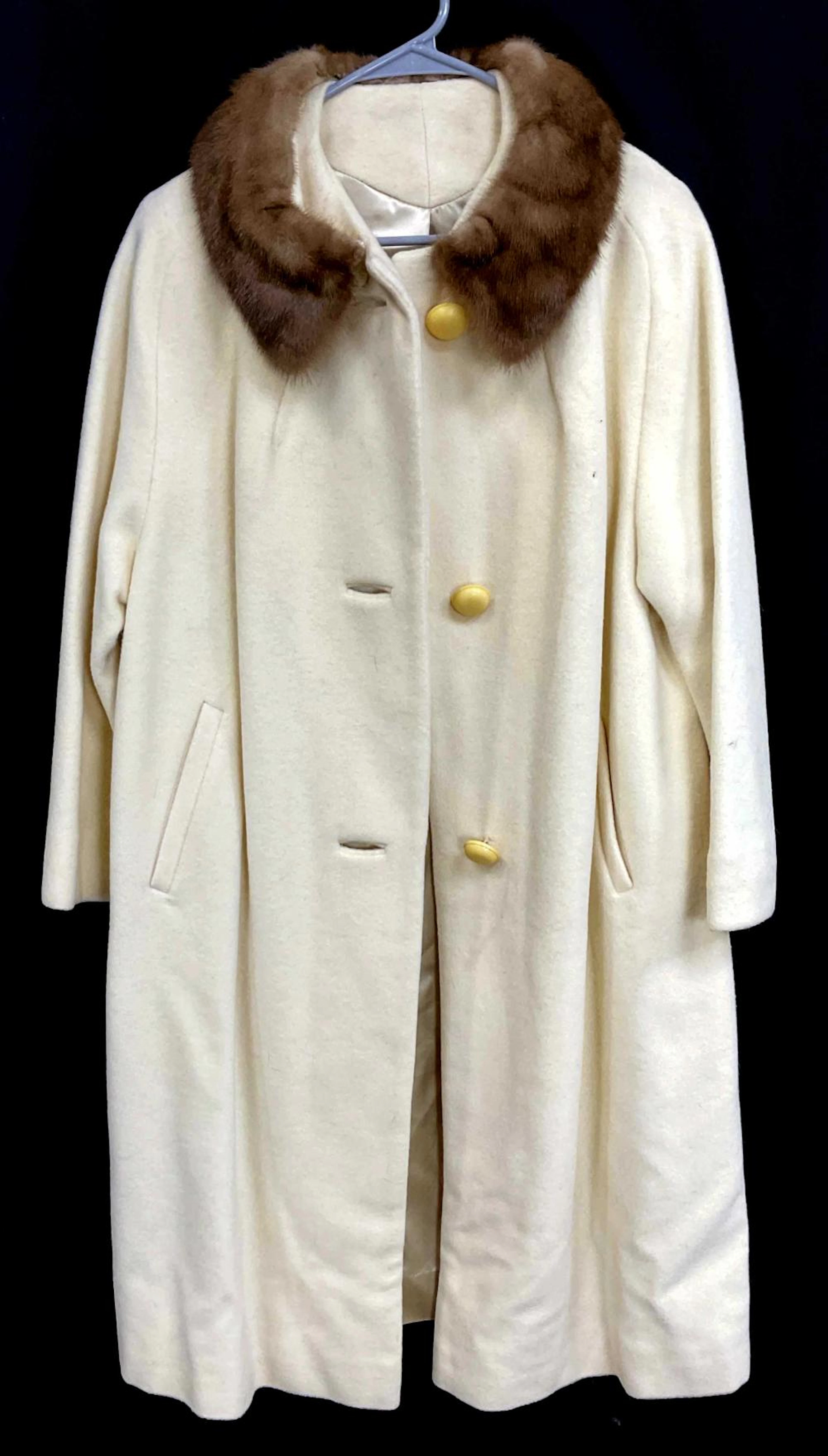 (3pc) JJ O'Donnell Cashmere Coat, El Greco Furs
