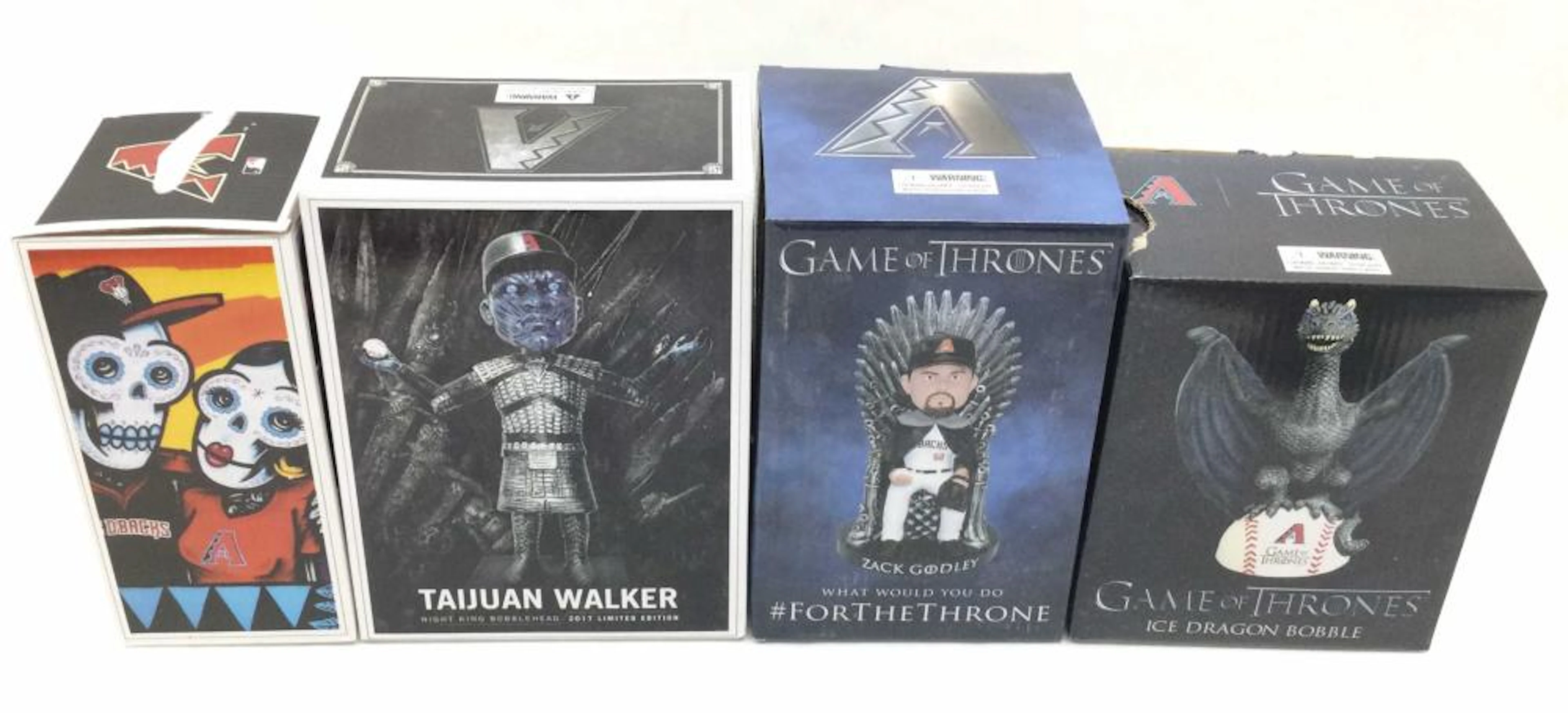 (4) Special Edition AZ Diamondbacks Bobbleheads