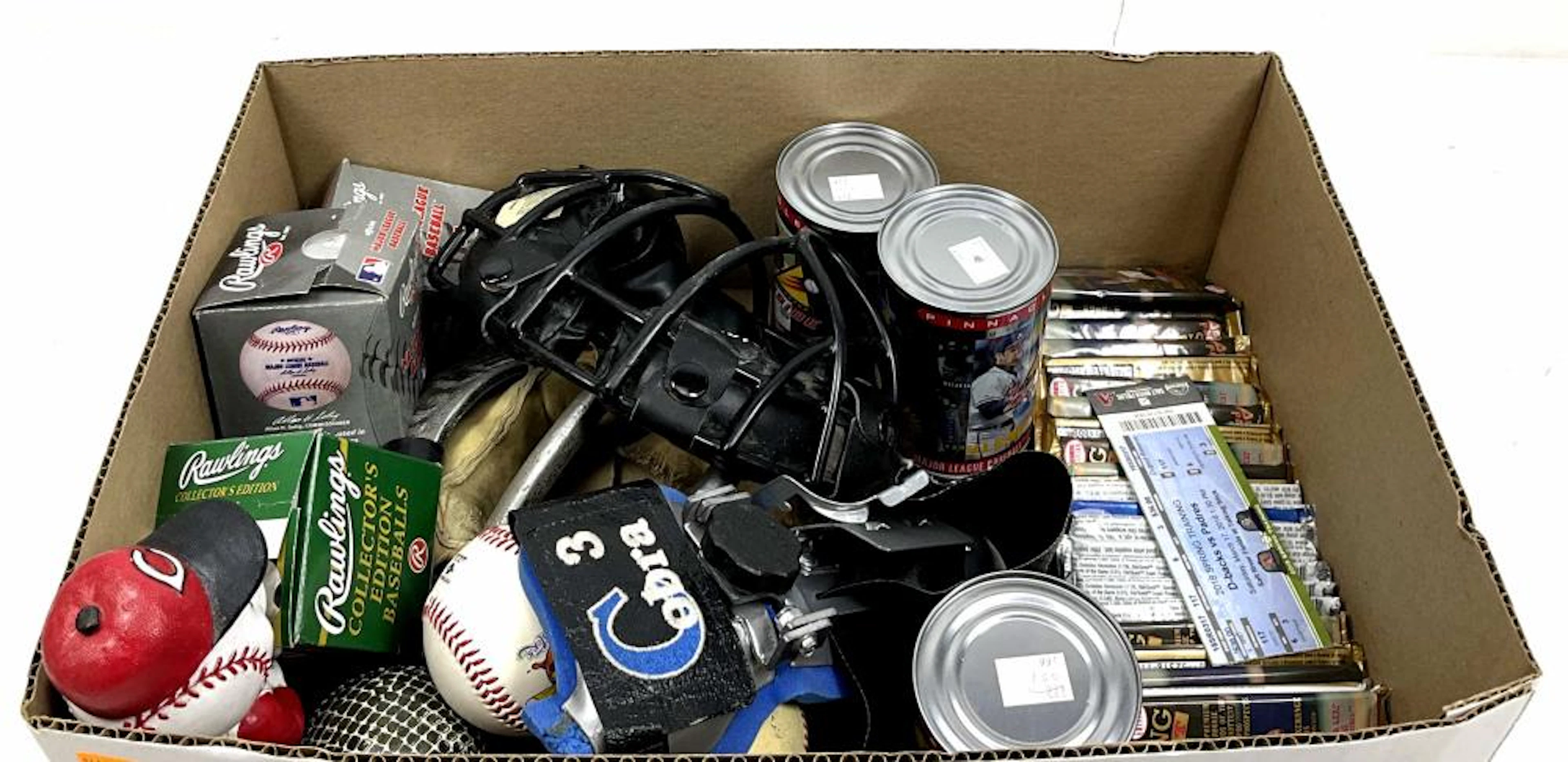 Assorted Baseball Memorabilia & Trading Cards