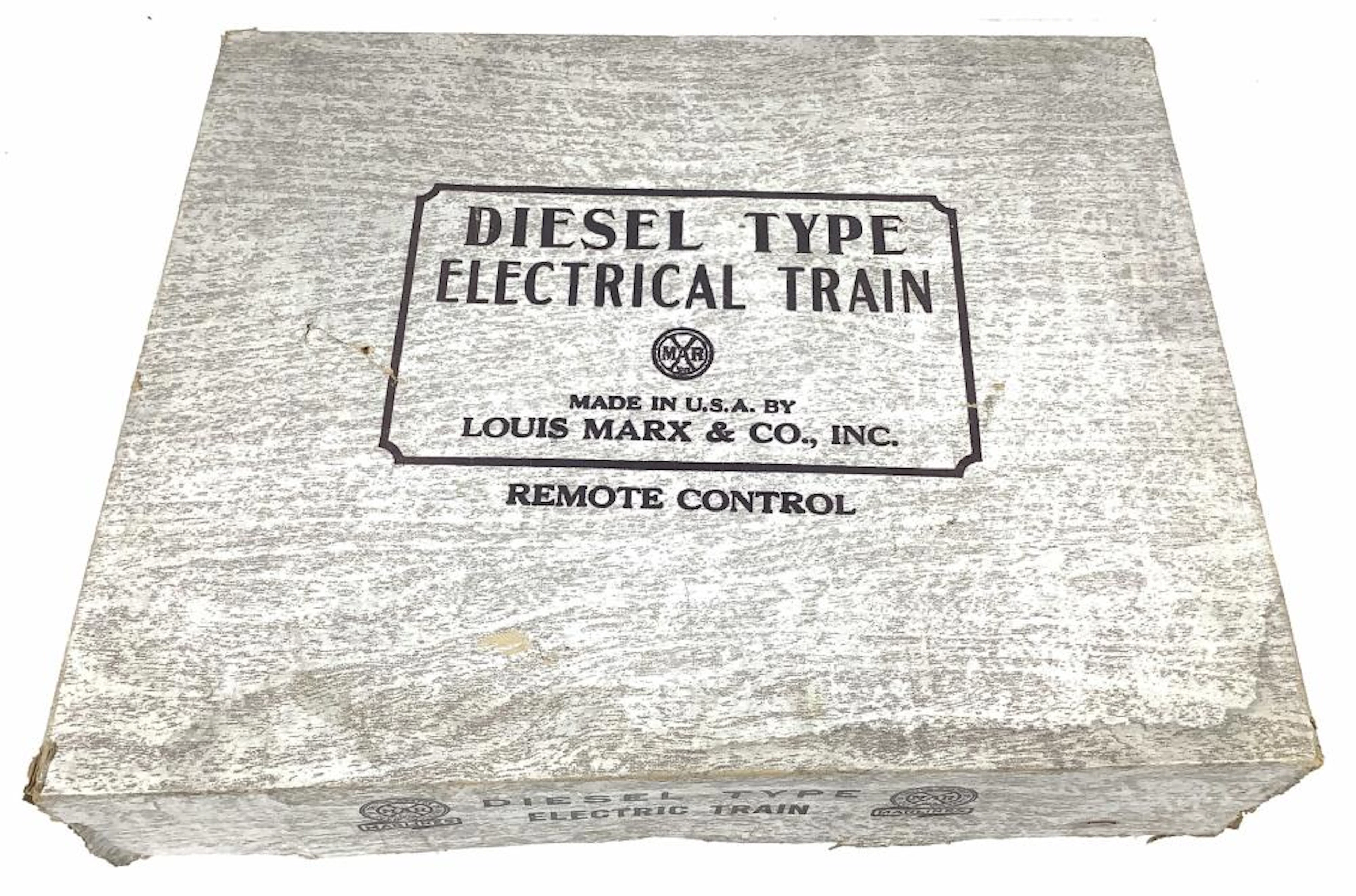 Vintage Marx Diesel Electric Trai