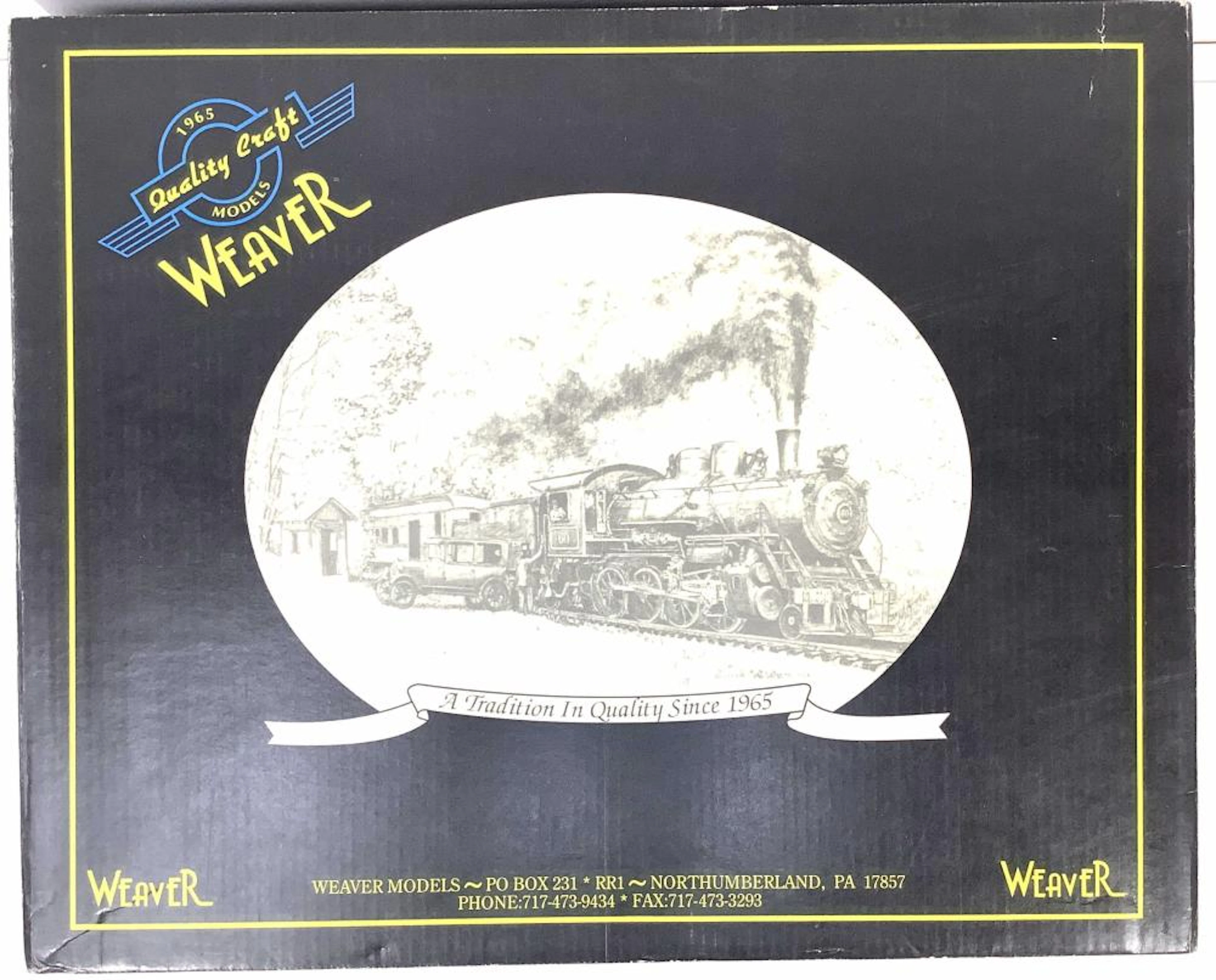 Weaver Models Train, GP38-2 Diesel Loco & (6) Cars