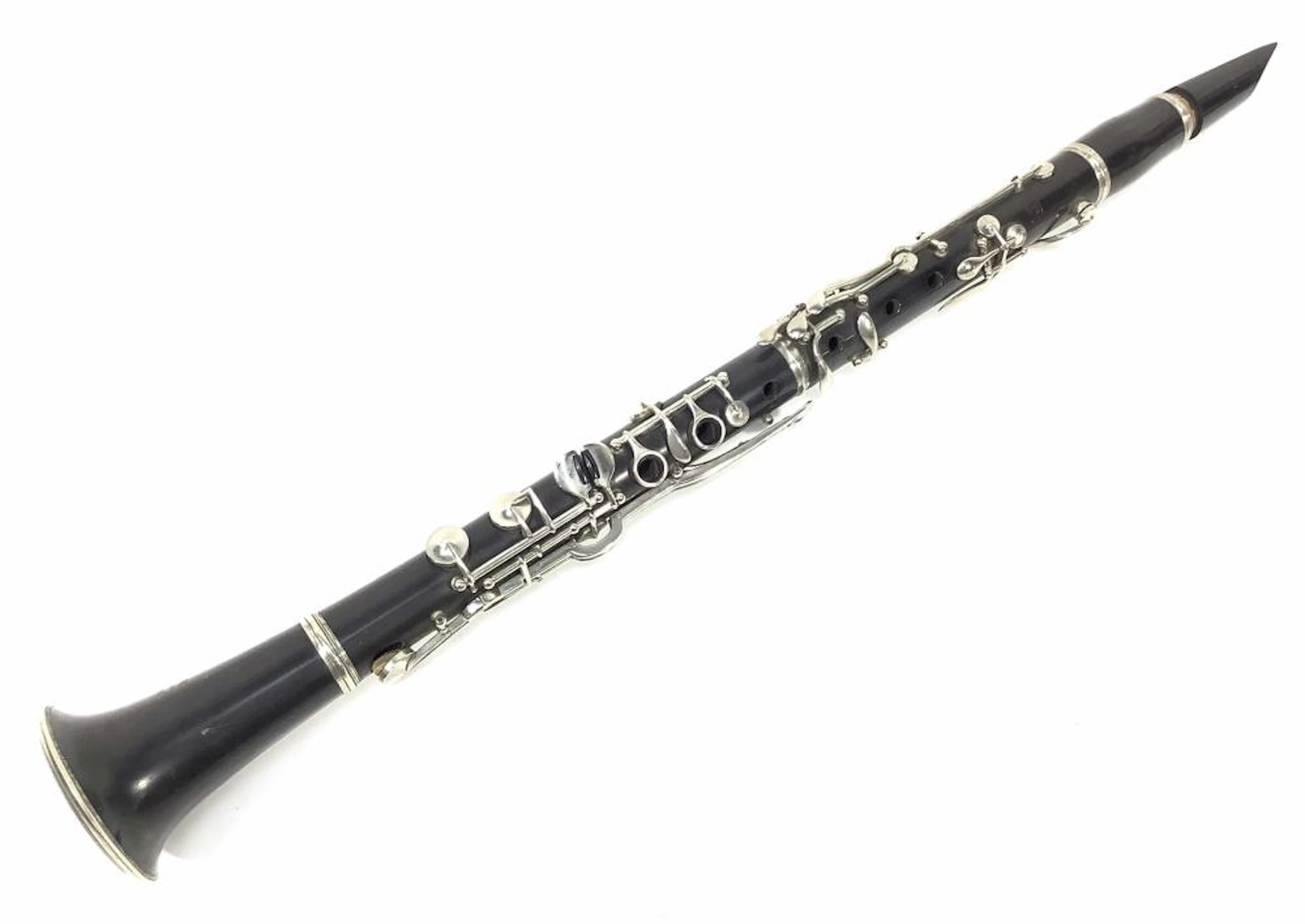 Antique CG Conn Wood Clarinet Elkhart Indiana