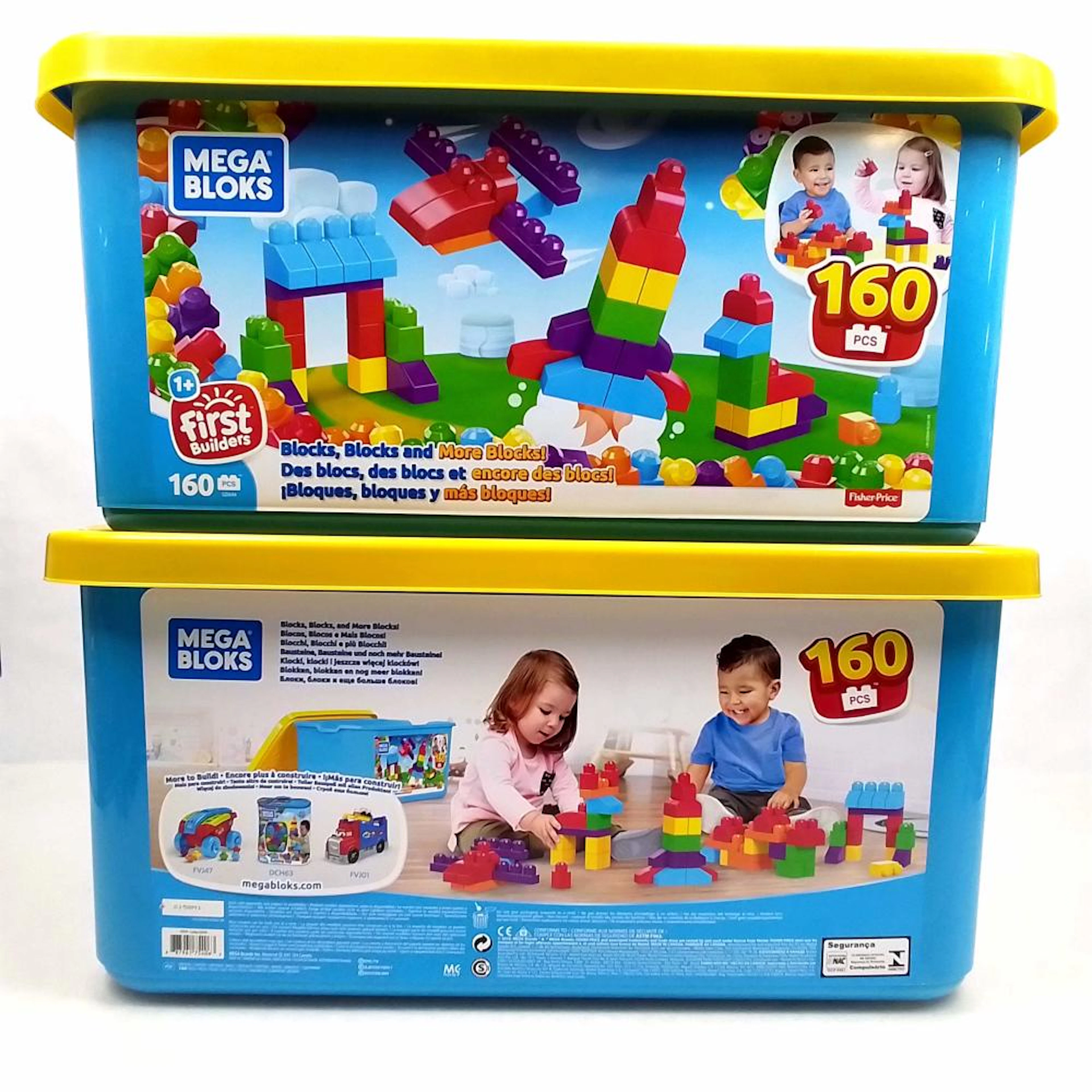 (2pc) Mega Bloks 160pc Play Sets