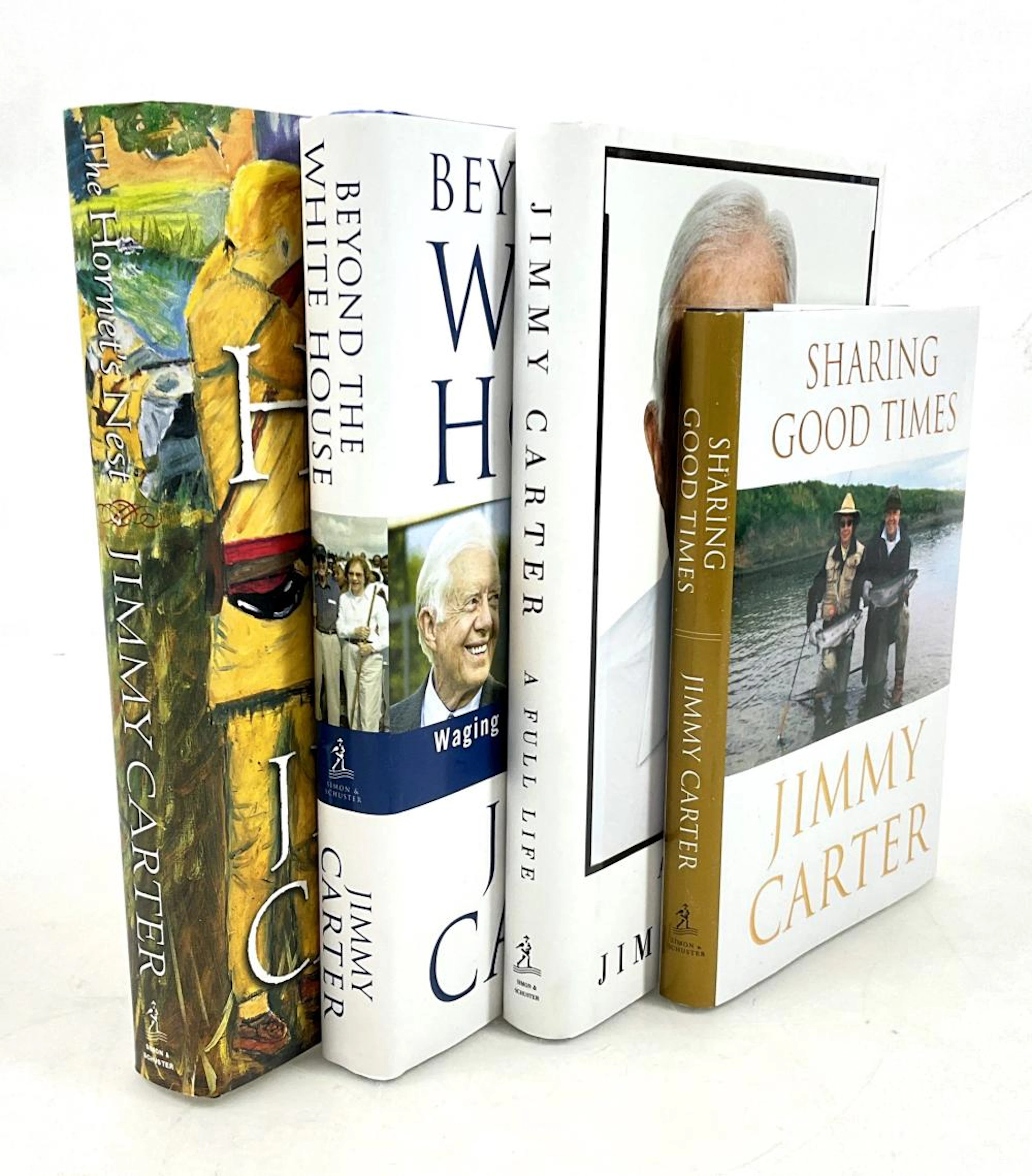 (4pc) Jimmy Carter Autographed Books