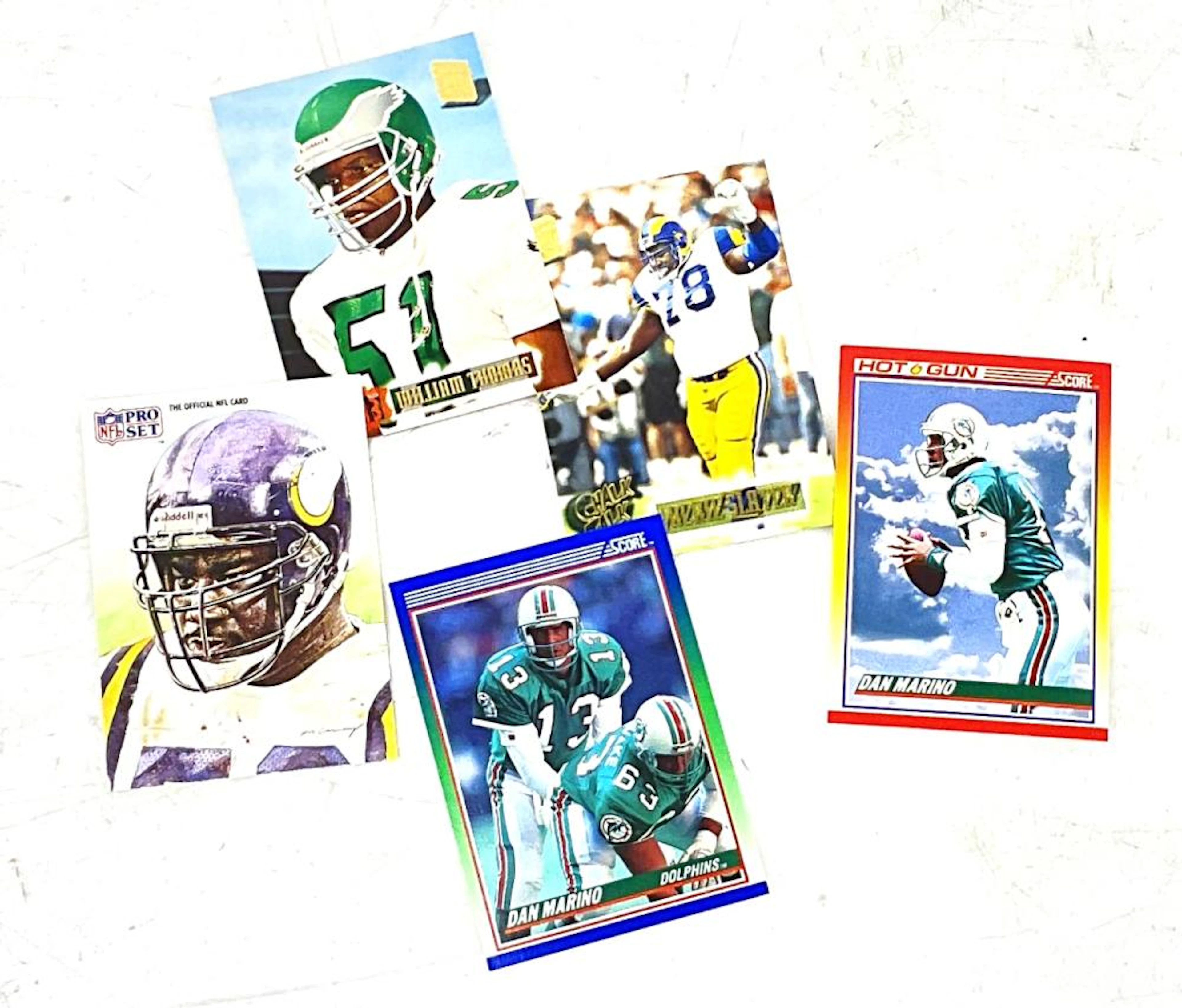 Assorted Sports MLB, NFL, NHL Trading Cards