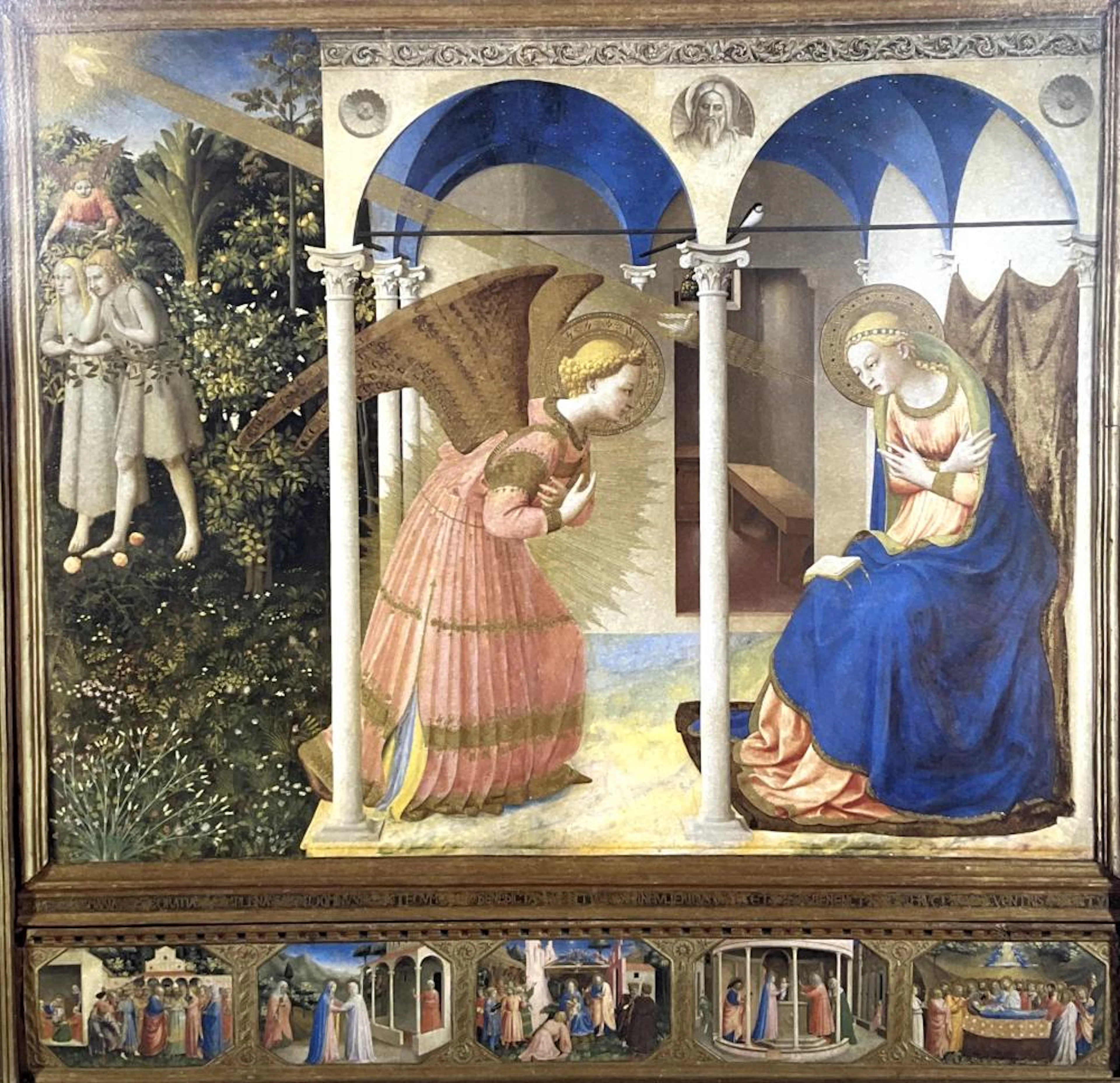 Giotto Di Bondone 'The Annunciation 2' Print