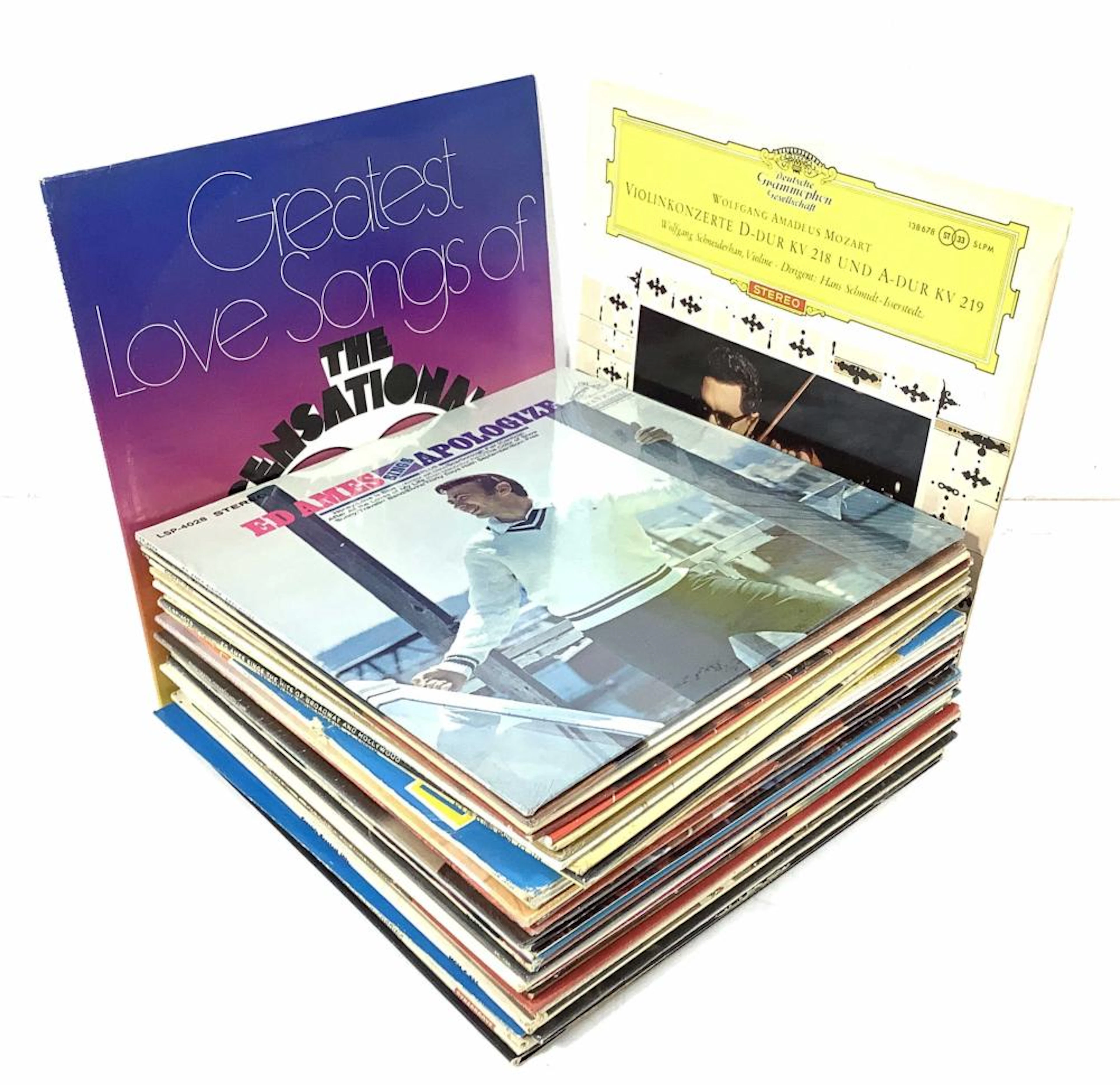 (39) Vintage Record Albums, Wolfgang Mozart