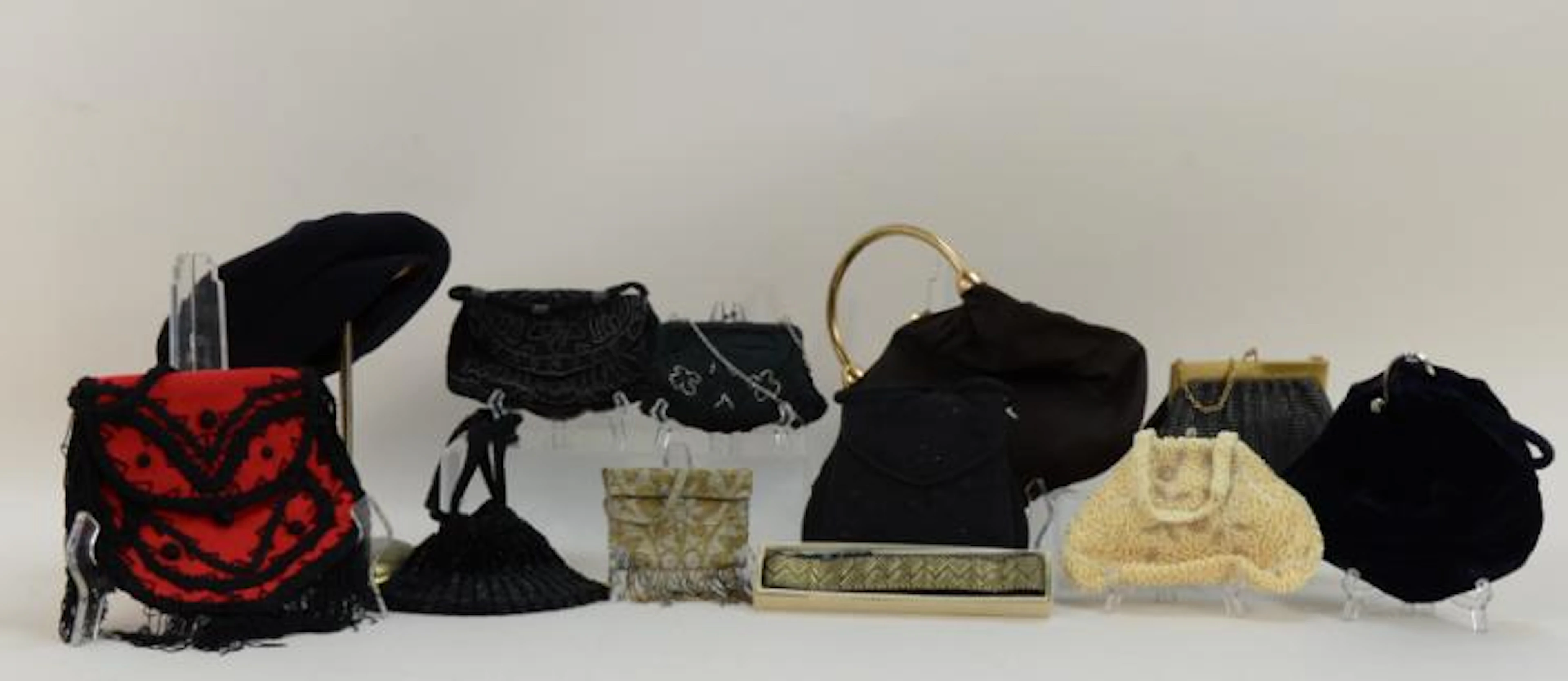 Ten Ladies Vintage Fashion Purses