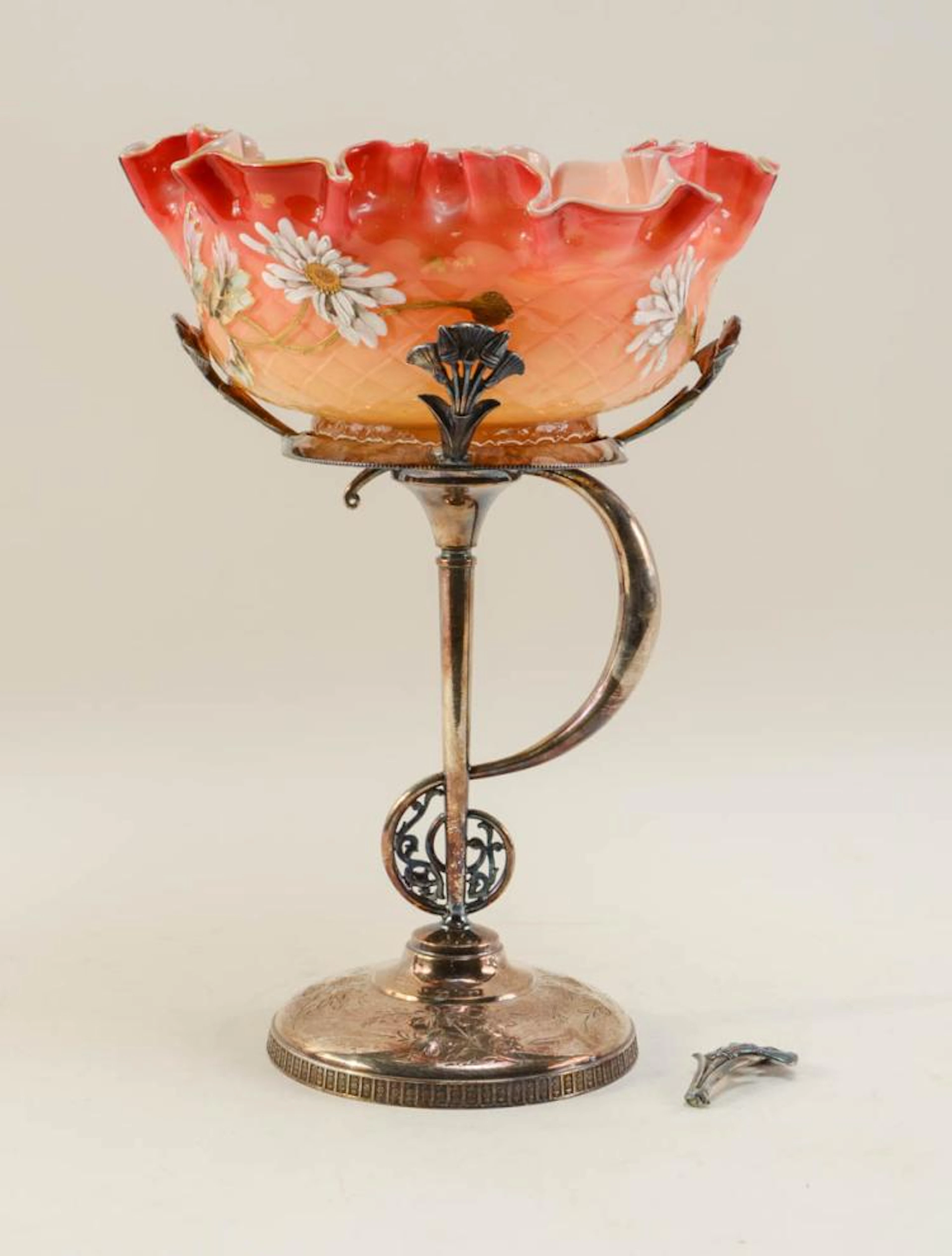 Rogers Smith Silverplate Brides Basket