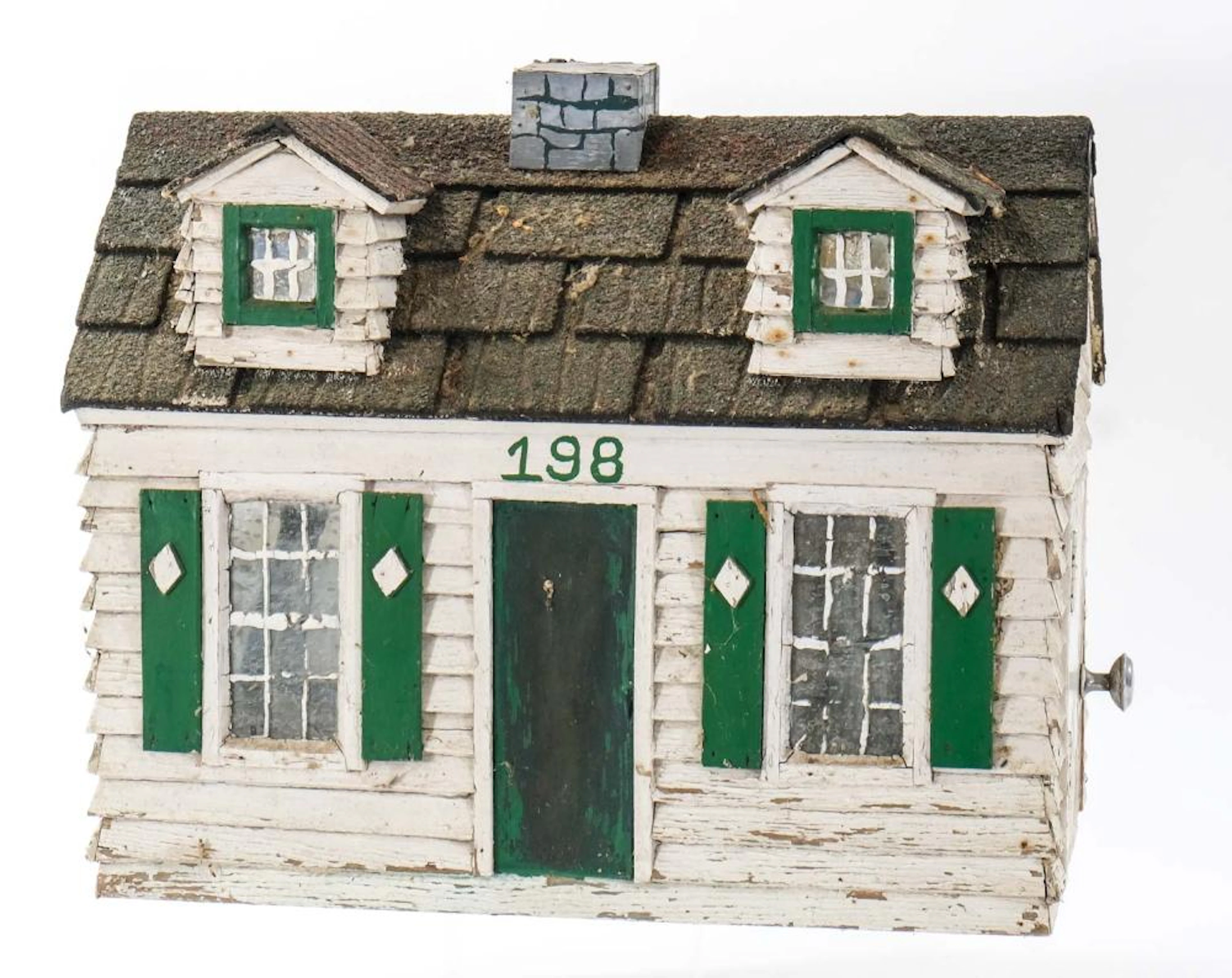 Excellent Folk Art House Mailbox