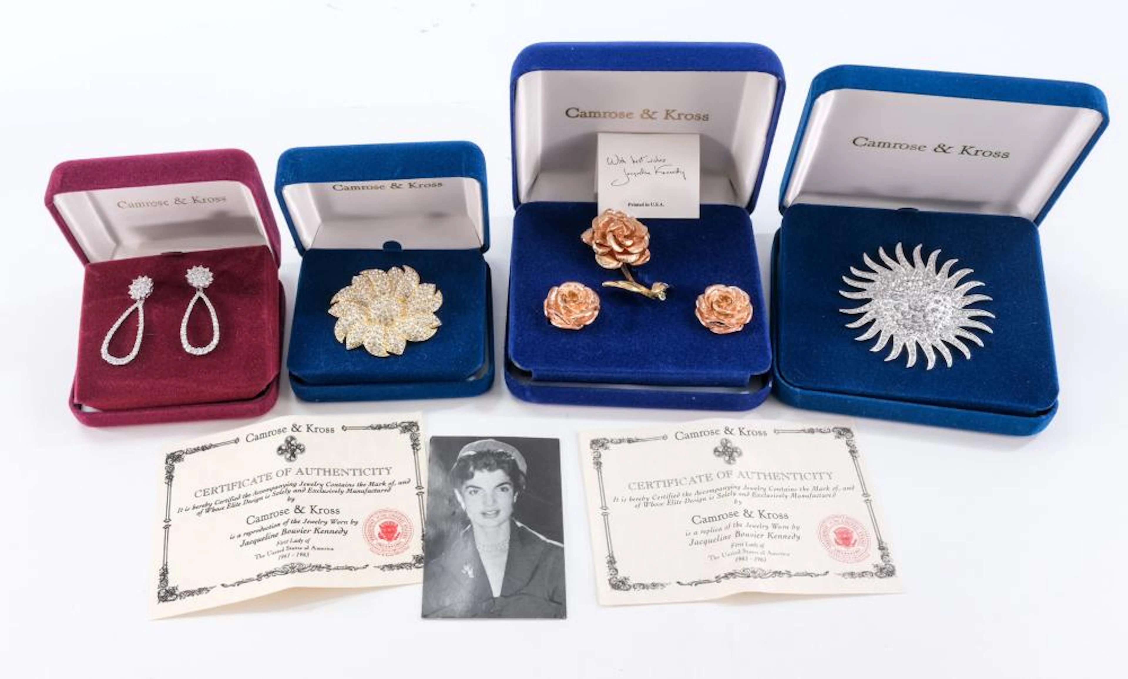 Camrose & Kross Jacqueline Bouvier Kennedy Jewelry