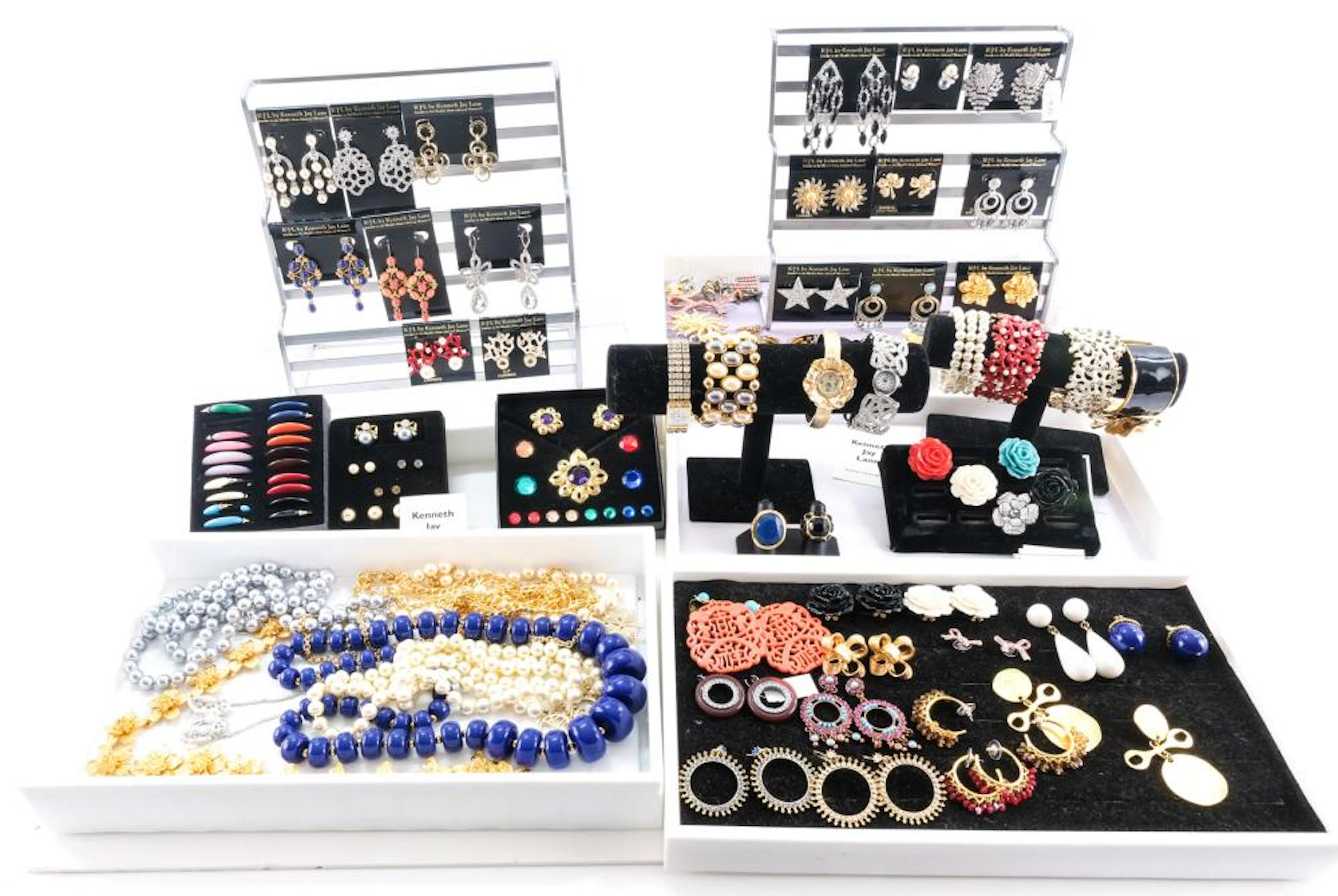 Large Collection of Kenneth Jay Lane Jewelry