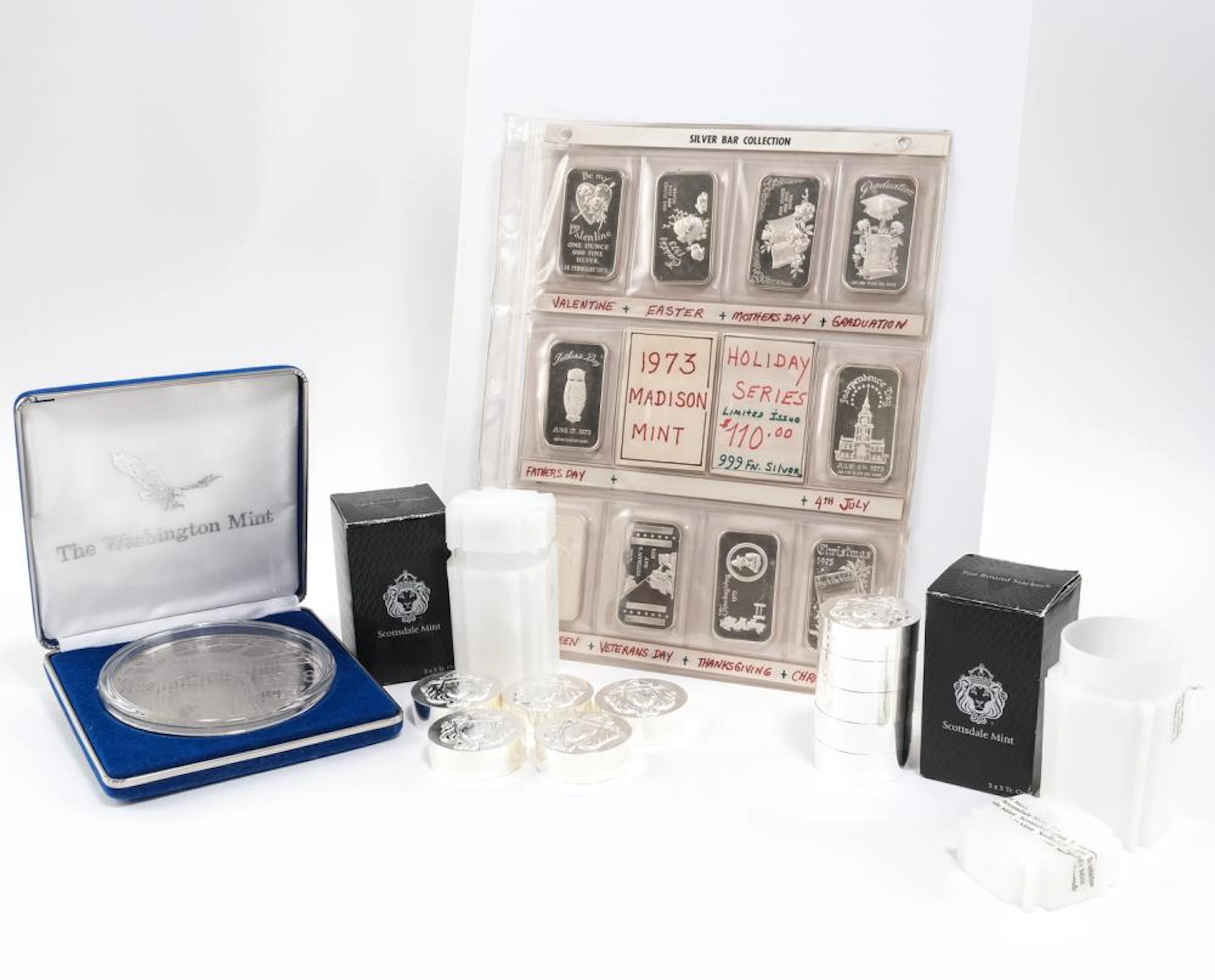 Large Estate Silver Bullion Lot