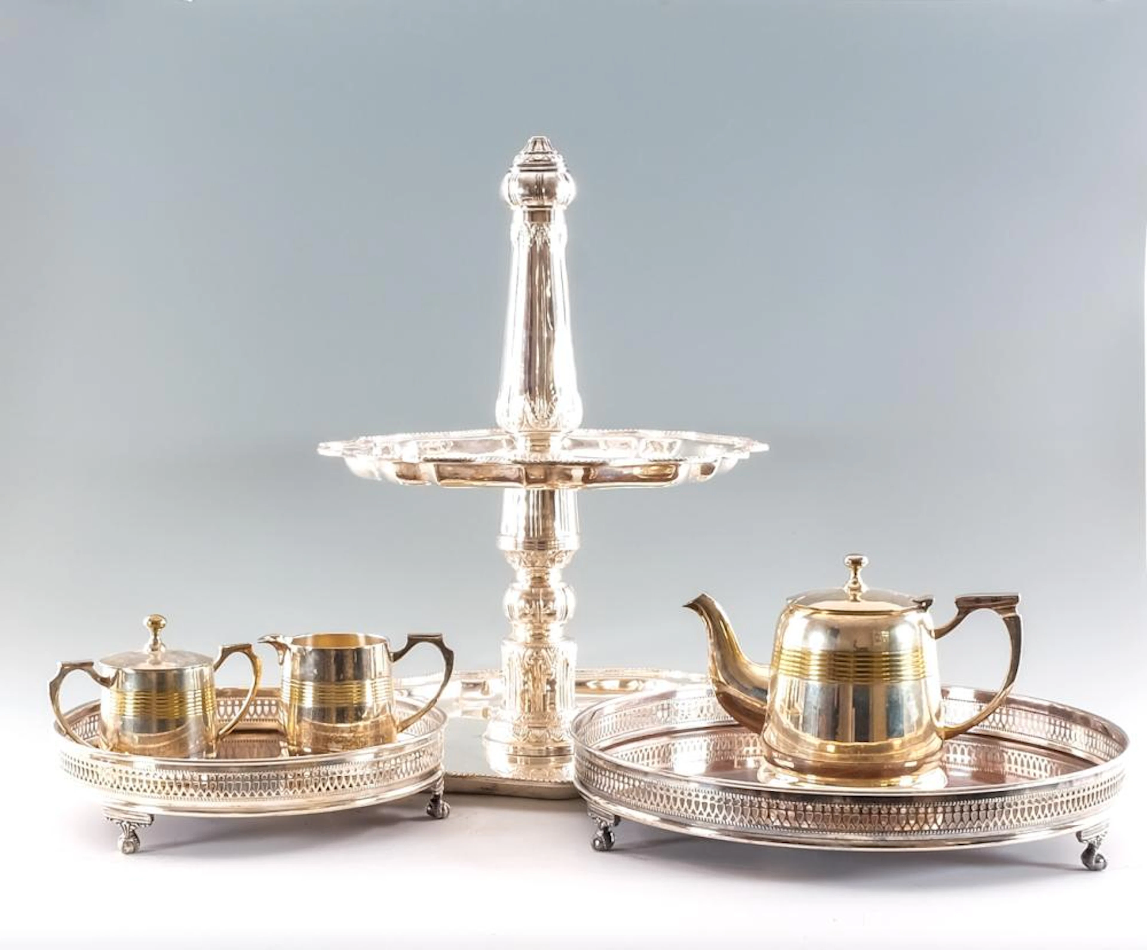Art Deco / MCM Assembled Hostess Set