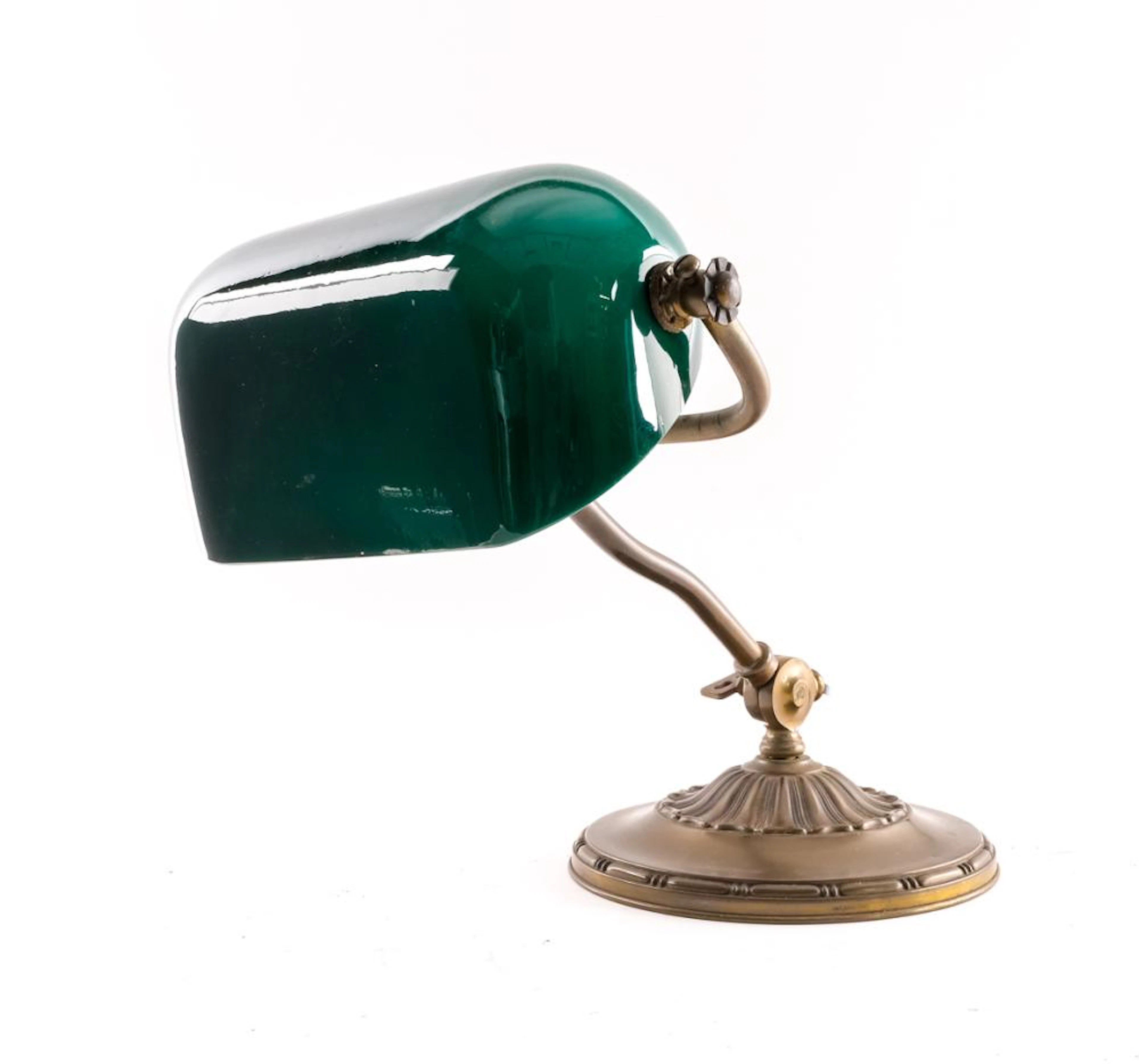 Vintage Emeralite Piano Lamp