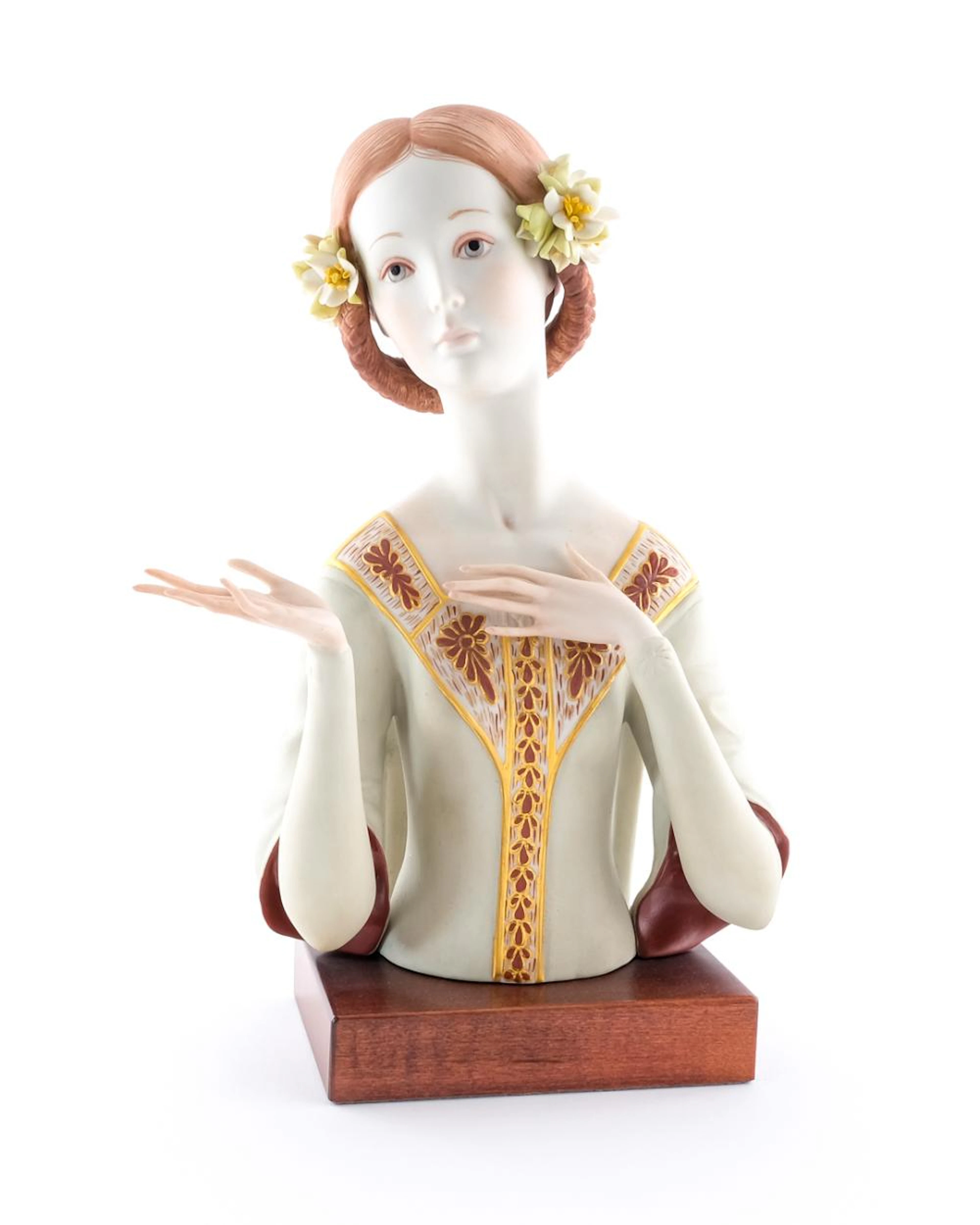 Cybis, "Beatrice" Porcelain Sculpture