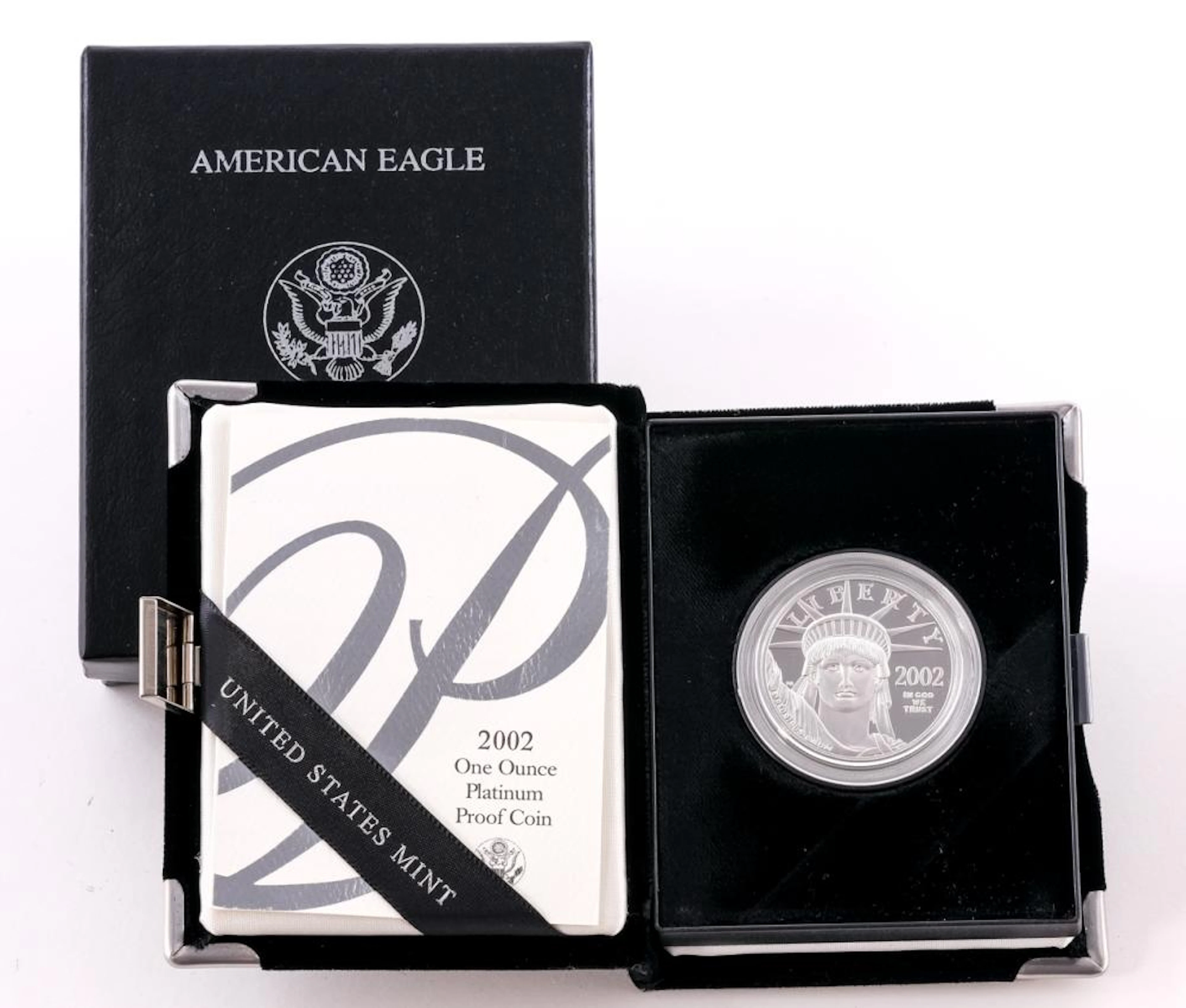 2002-W American Eagle Platinum 1 oz Proof Coi
