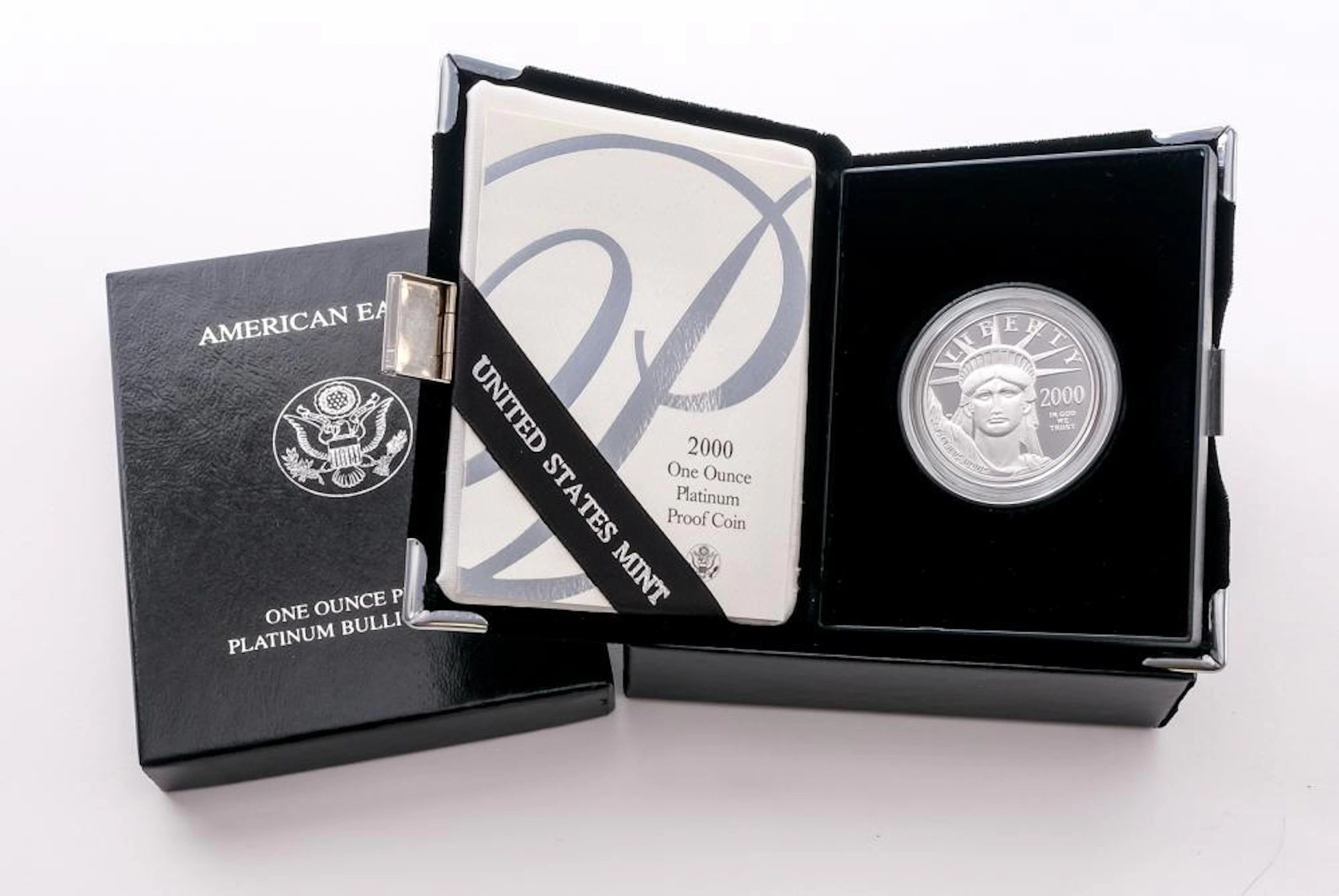 2000-W American Eagle Platinum 1 oz Proof Coi