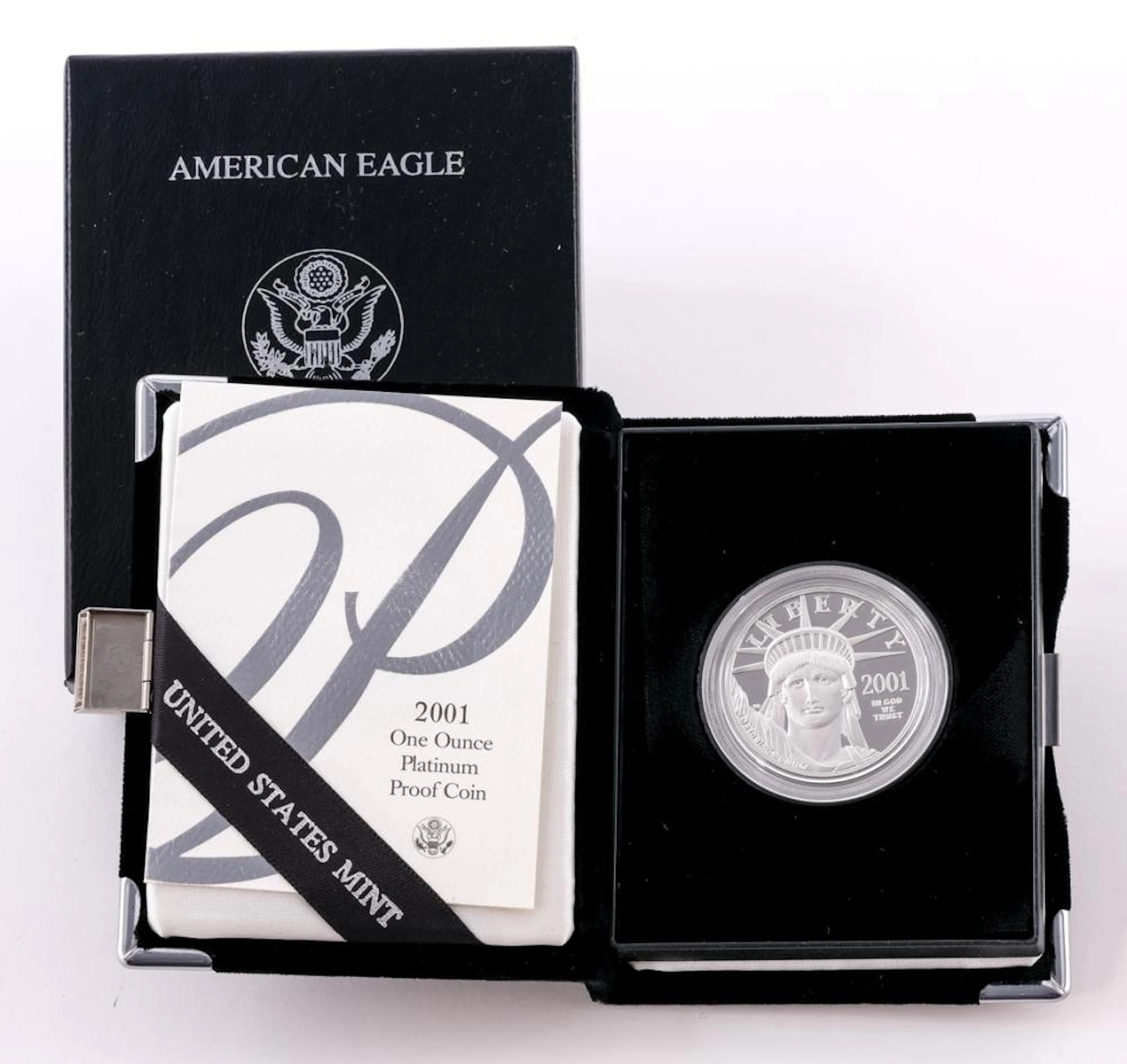 2001-W American Eagle Platinum 1 oz Proof Coi