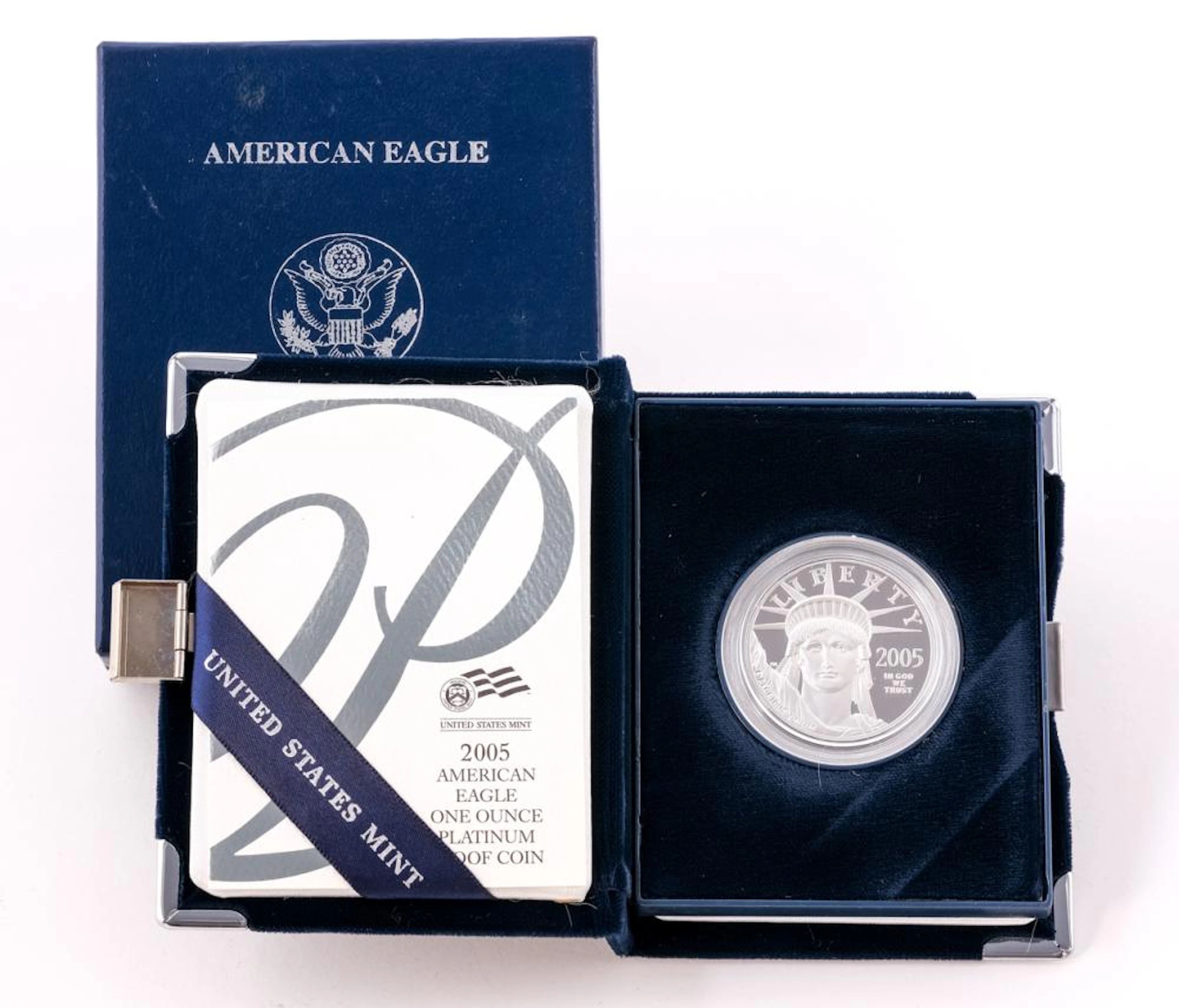 2005-W American Eagle Platinum 1 oz Proof Coi