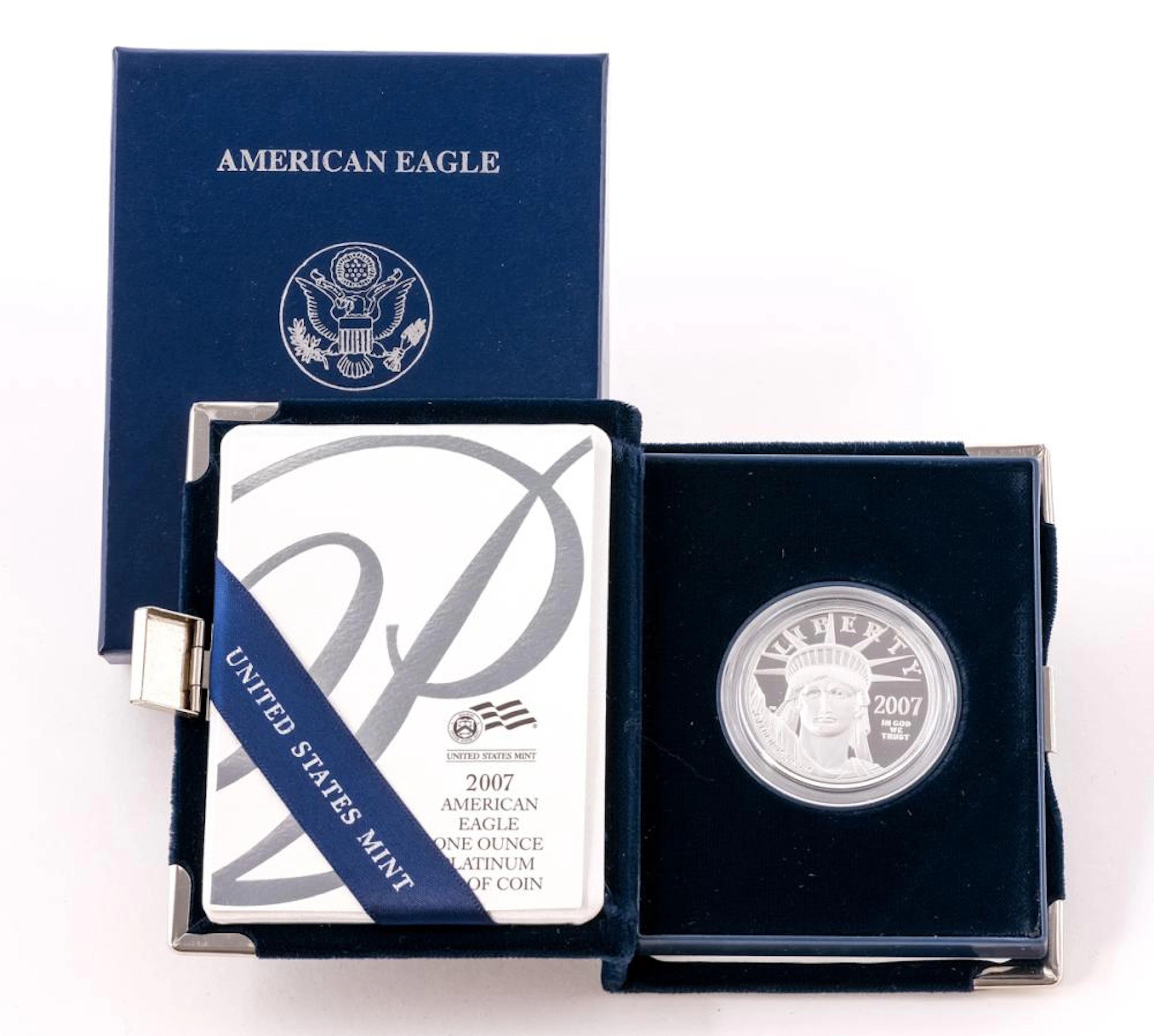2007-W American Eagle Platinum 1 oz Proof Coi