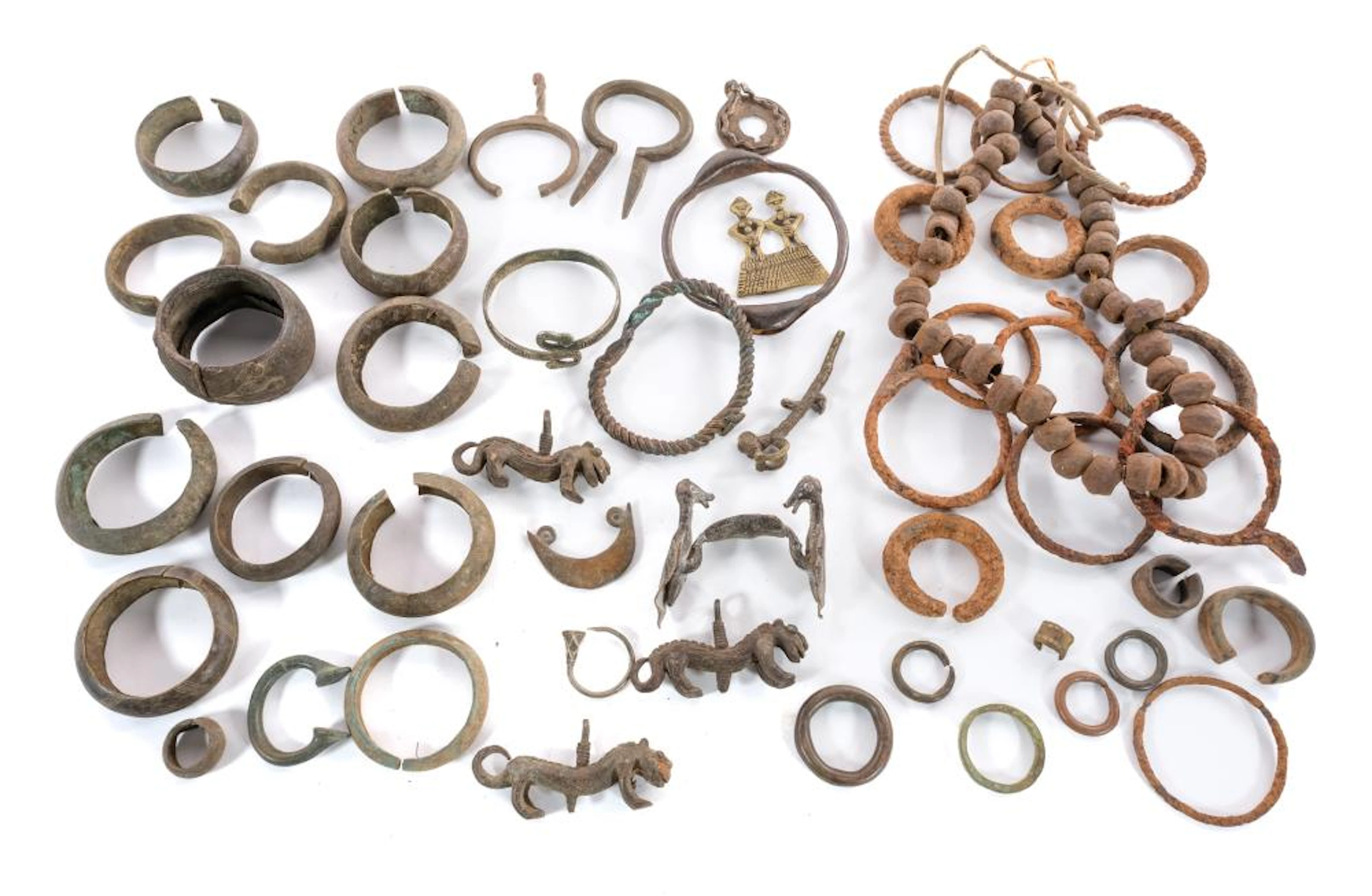 African and Tribal Currency, Metal Objects