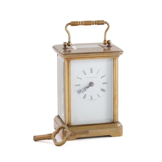 Tiffany & Co Swiss Brass Carriage Clock