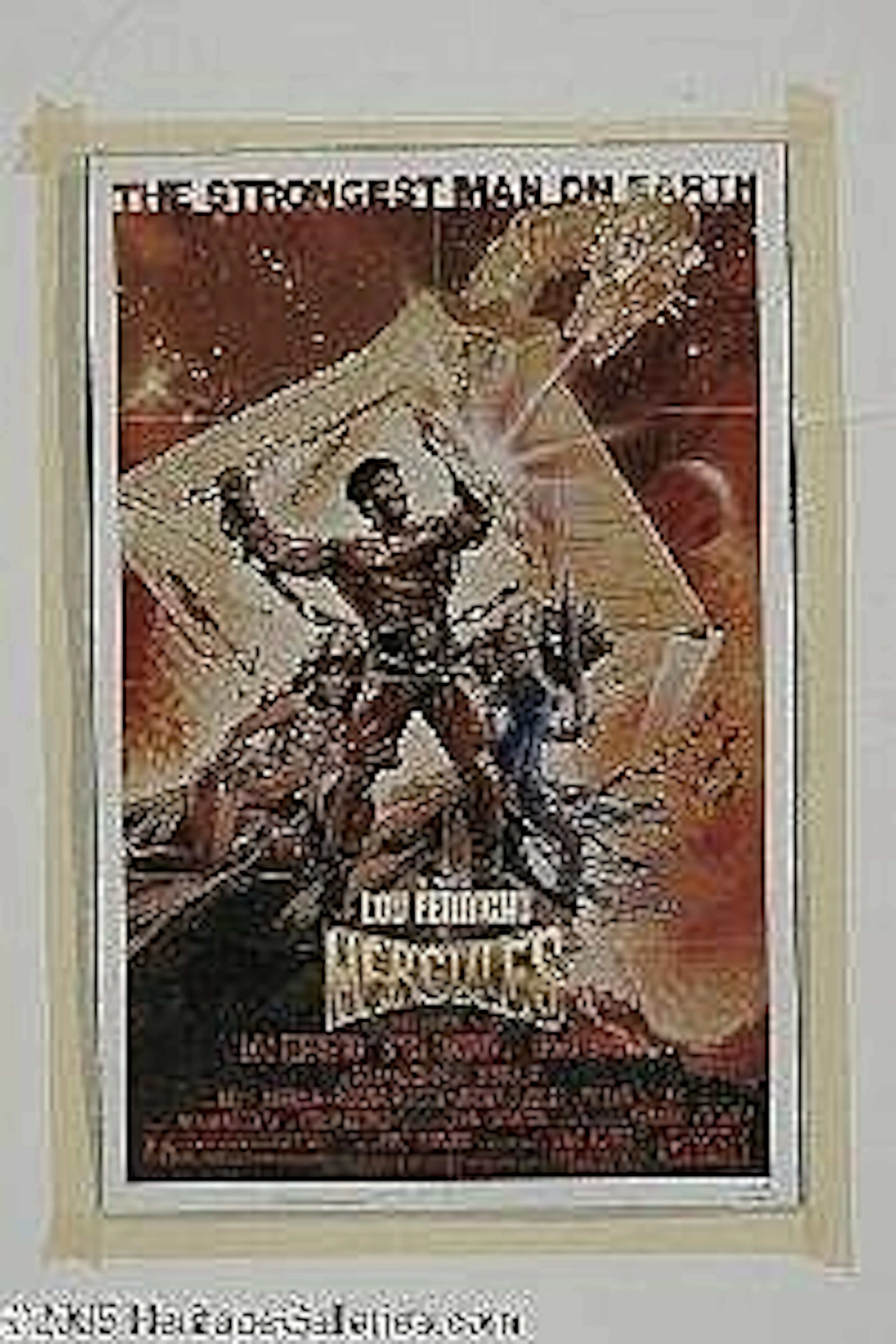 Music/Film Industry Memorabilia Lou Ferrigno Signed...