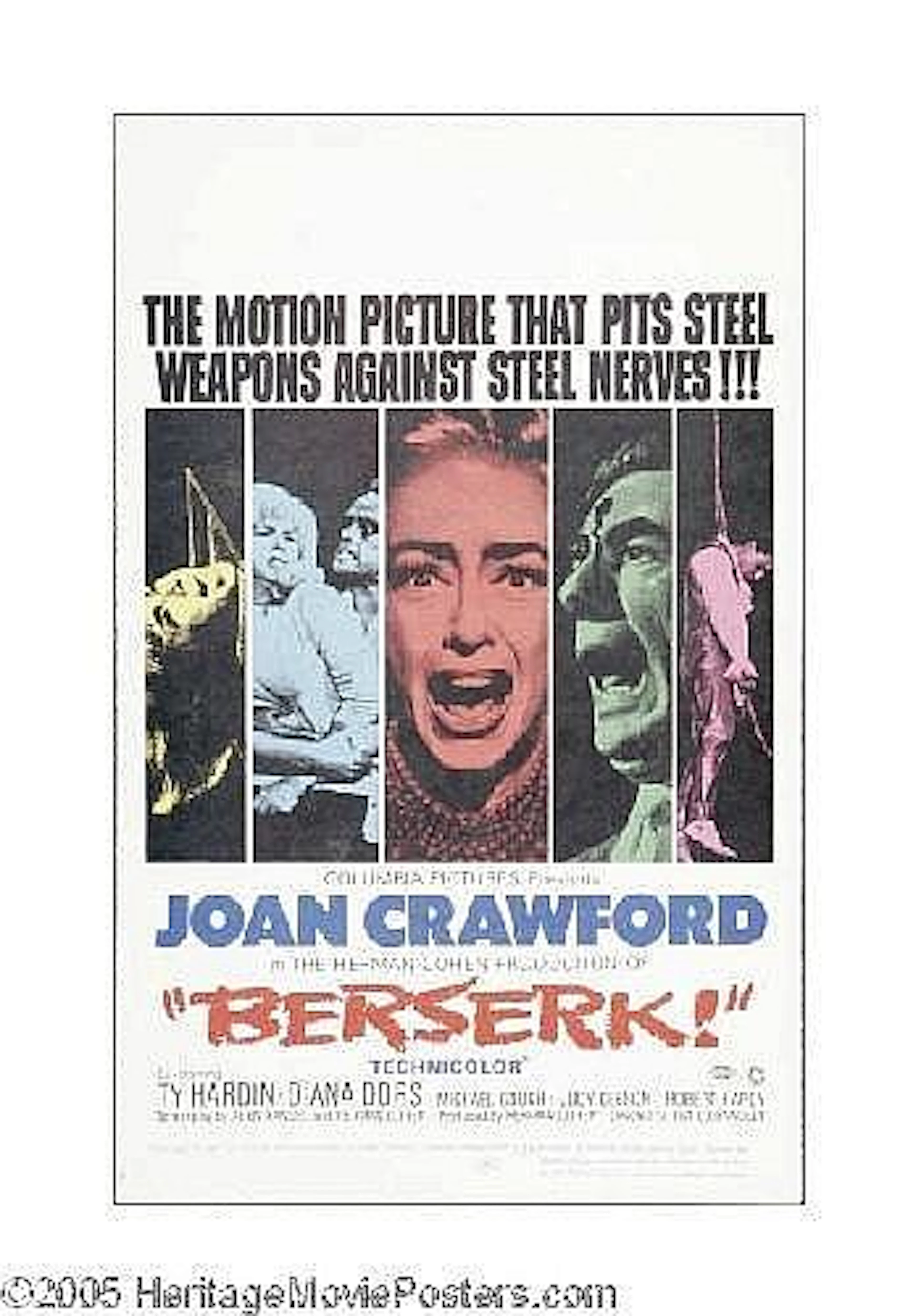 Movie Posters: Horror Berserk! (Columbia