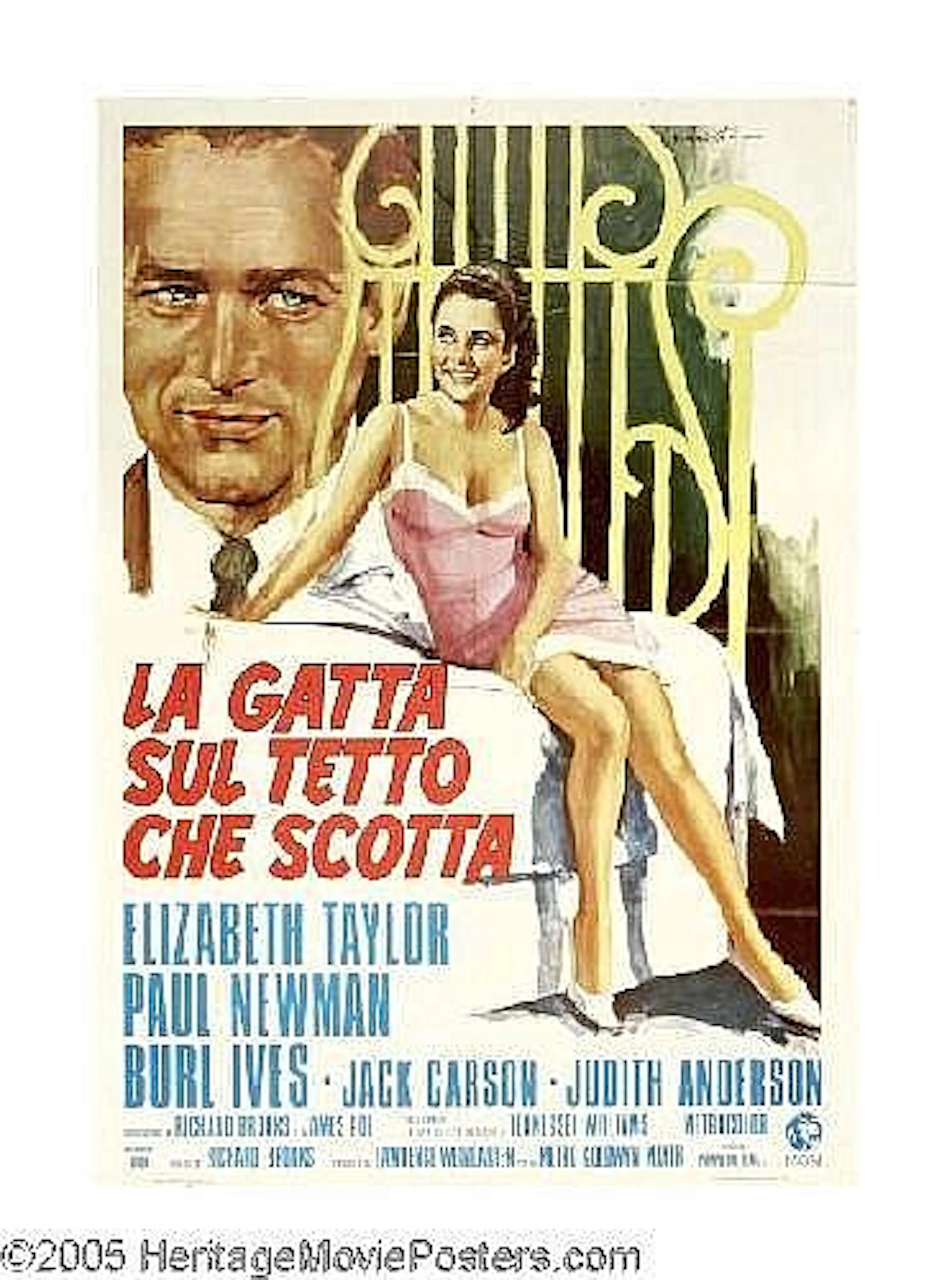 Movie Posters - Cat on a Hot Tin Roof (MGM