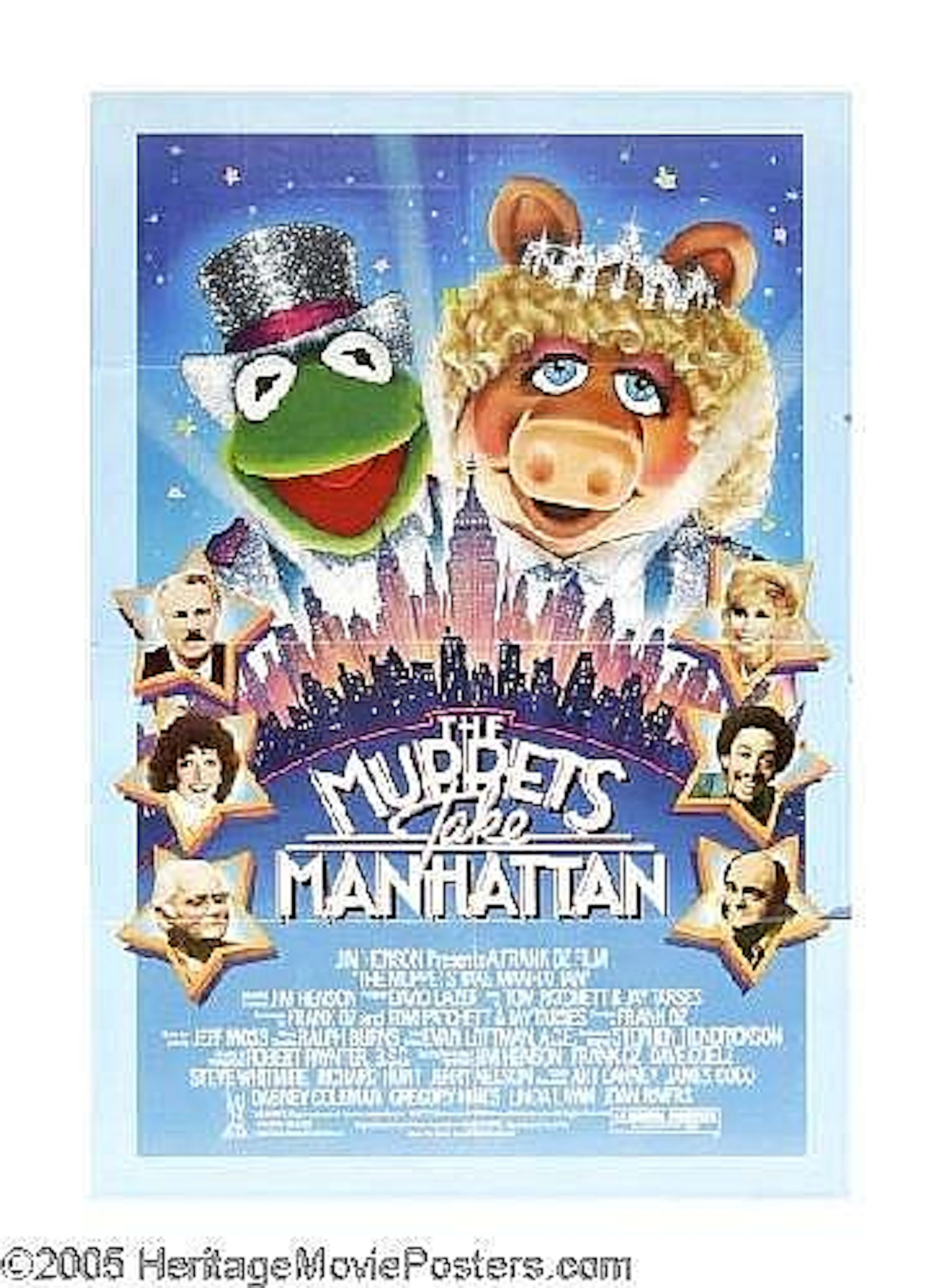 [ MOVIE POSTERS ] - The Muppets Take Manhattan (TriStar Pictures