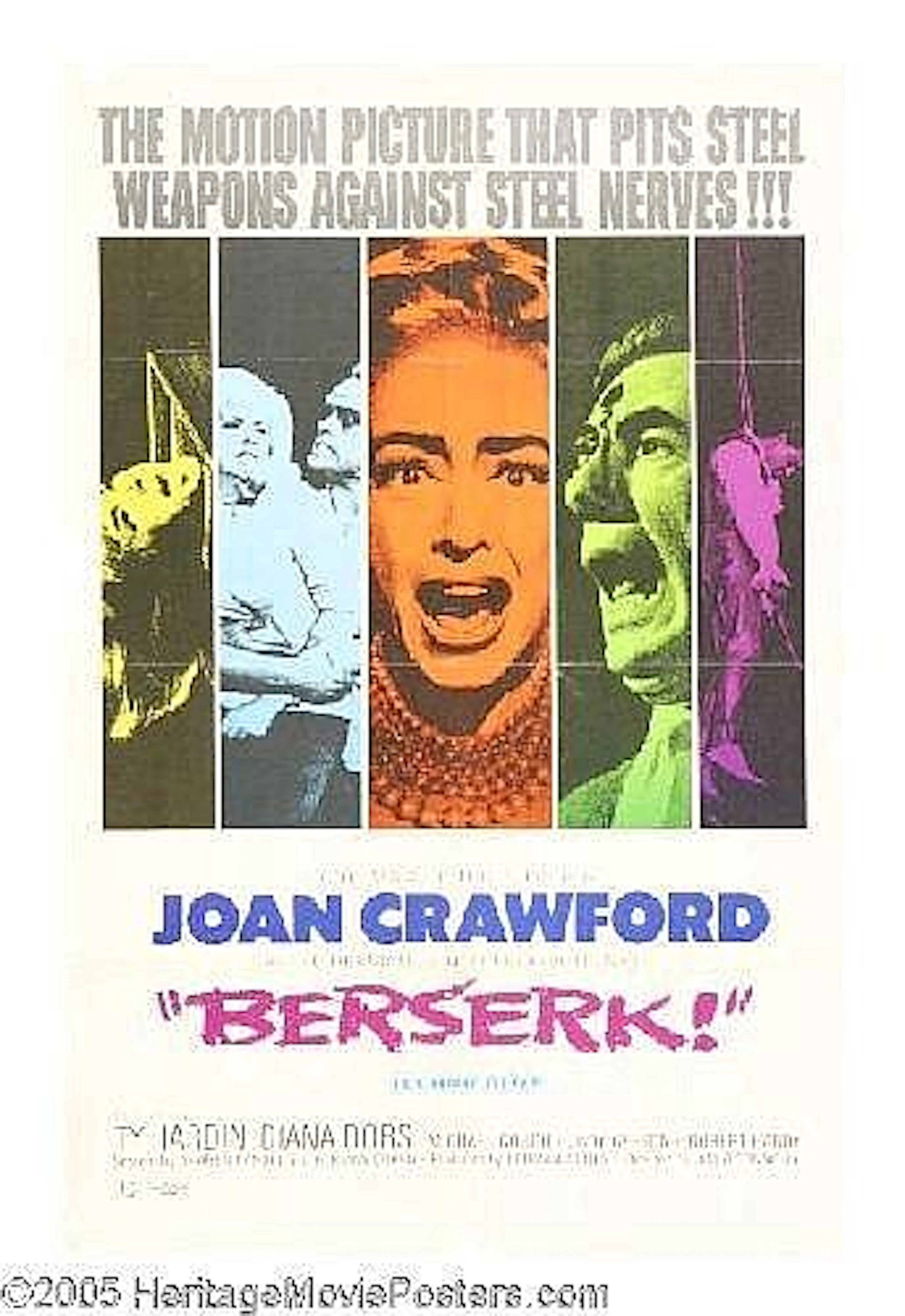 [ MOVIE POSTERS ] Berserk! (Columbia