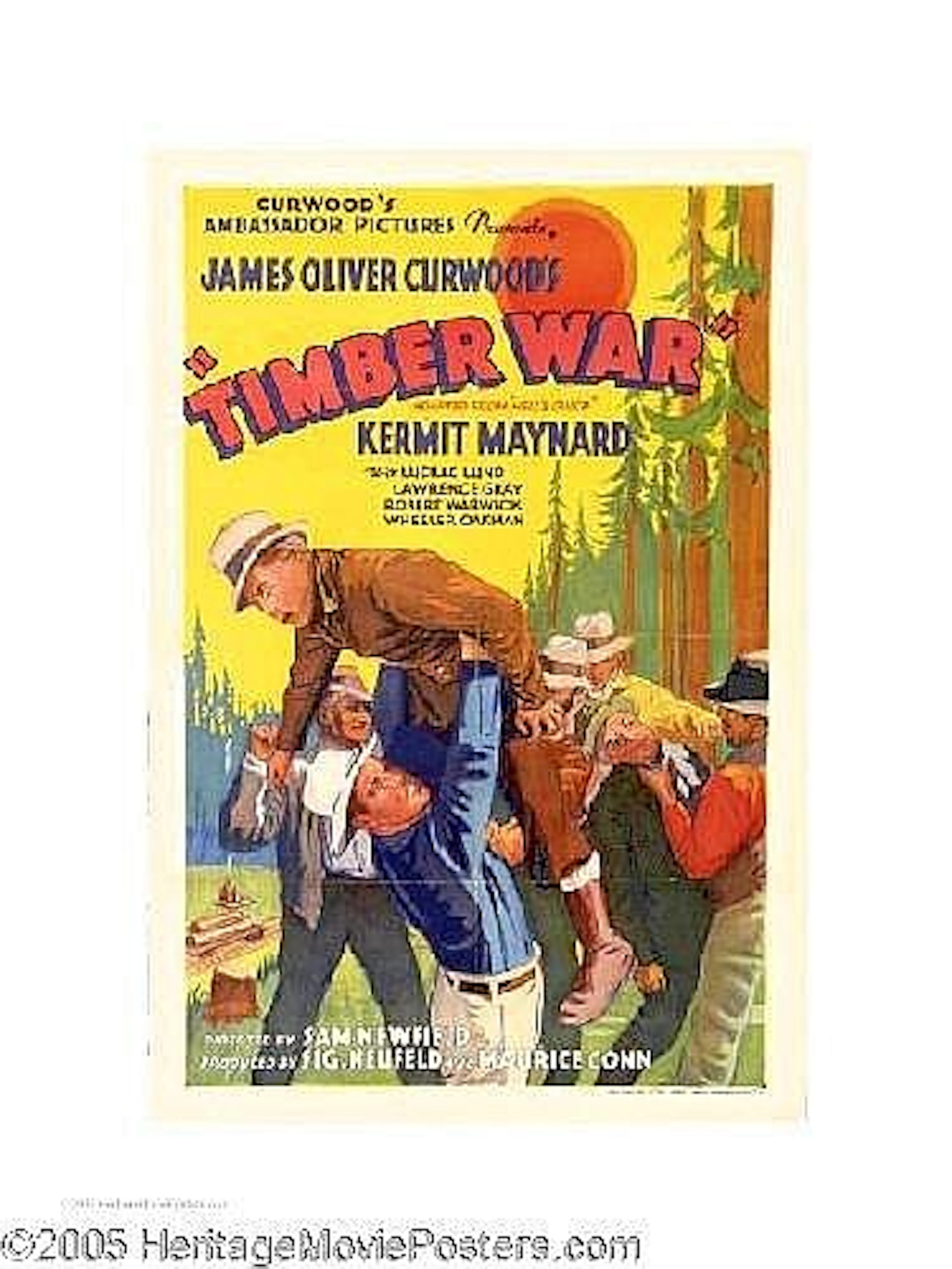 Movie/Film Poster 70 Uncertified 1382969 Timber War (Ambassador Pictures