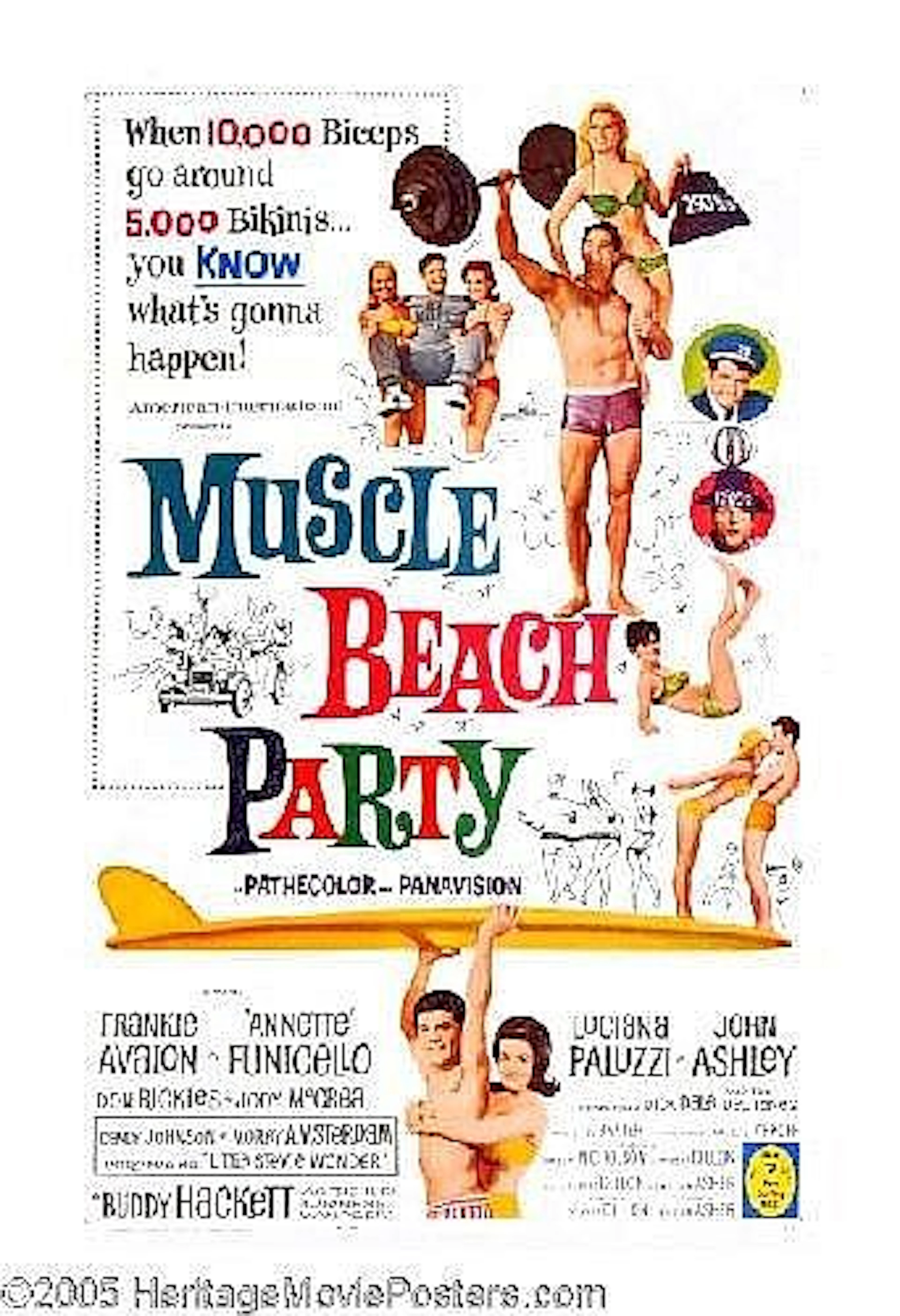 Movie/Film Poster 94 Uncertified 1406574 Muscle Beach...