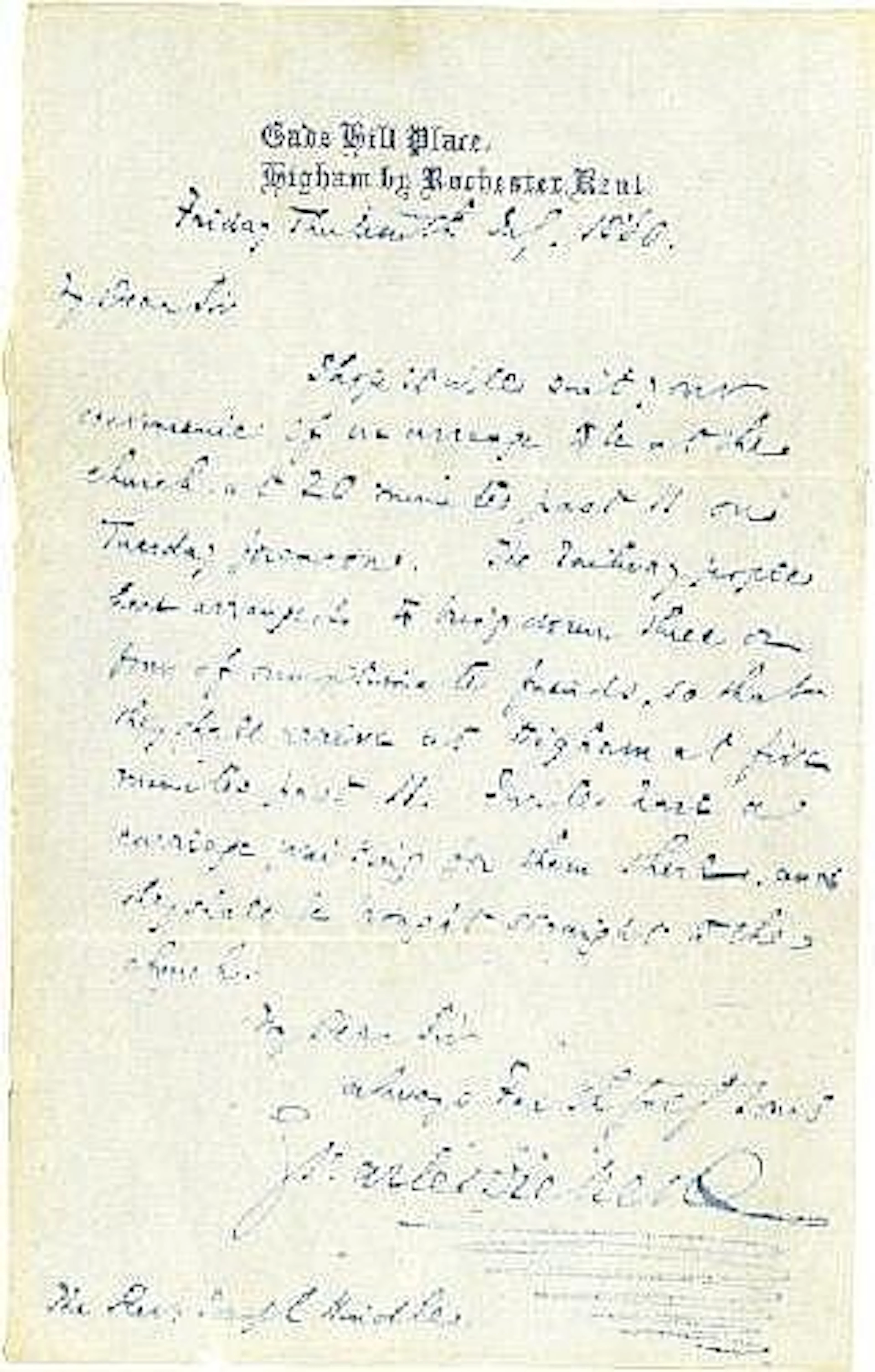[ Americana ] [ Autographs ] Charles Dickens CDV and...