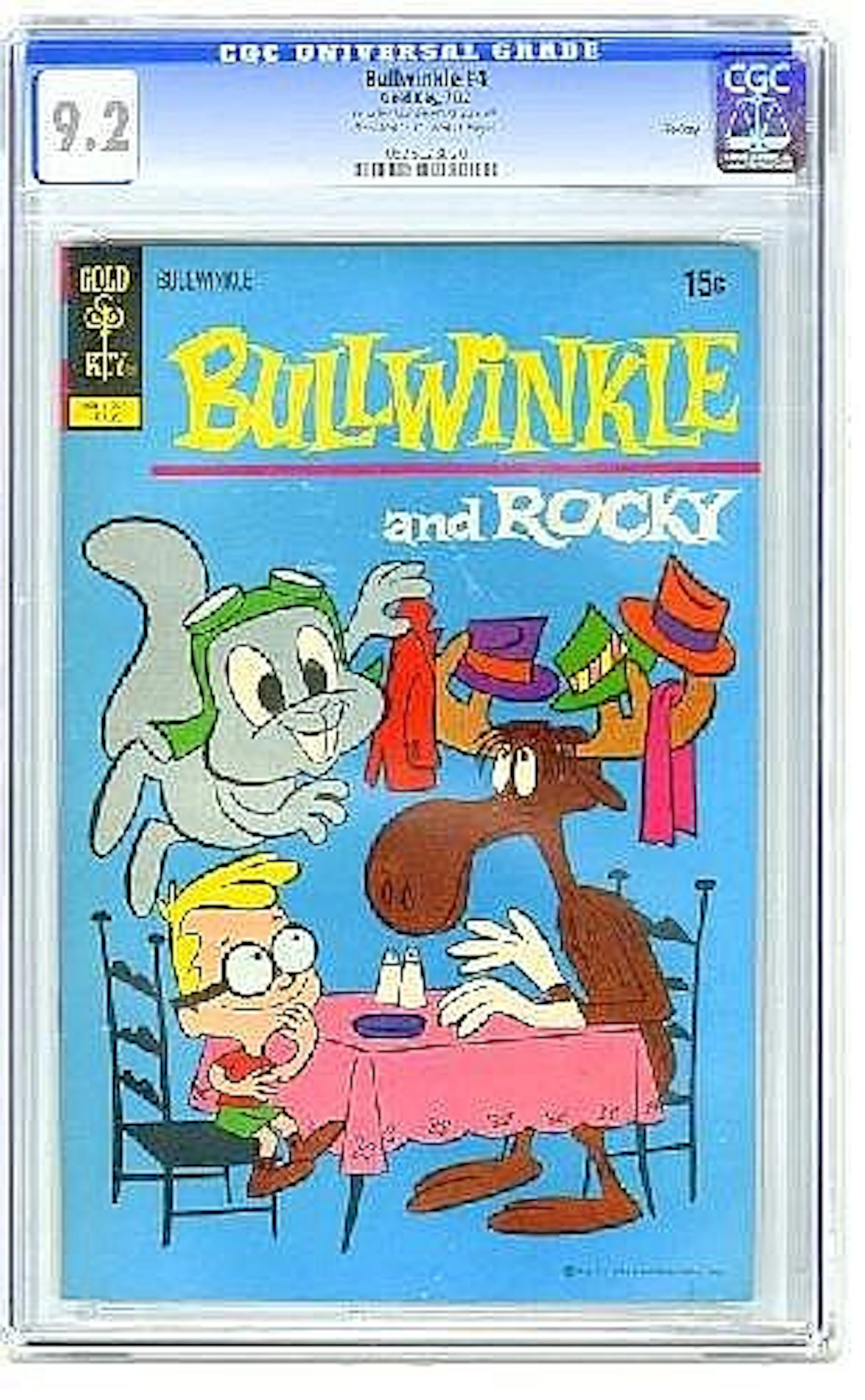 [ COMICS ] Bronze Age (1970-1979) Bullwinkle #4 File Copy (Gold Key