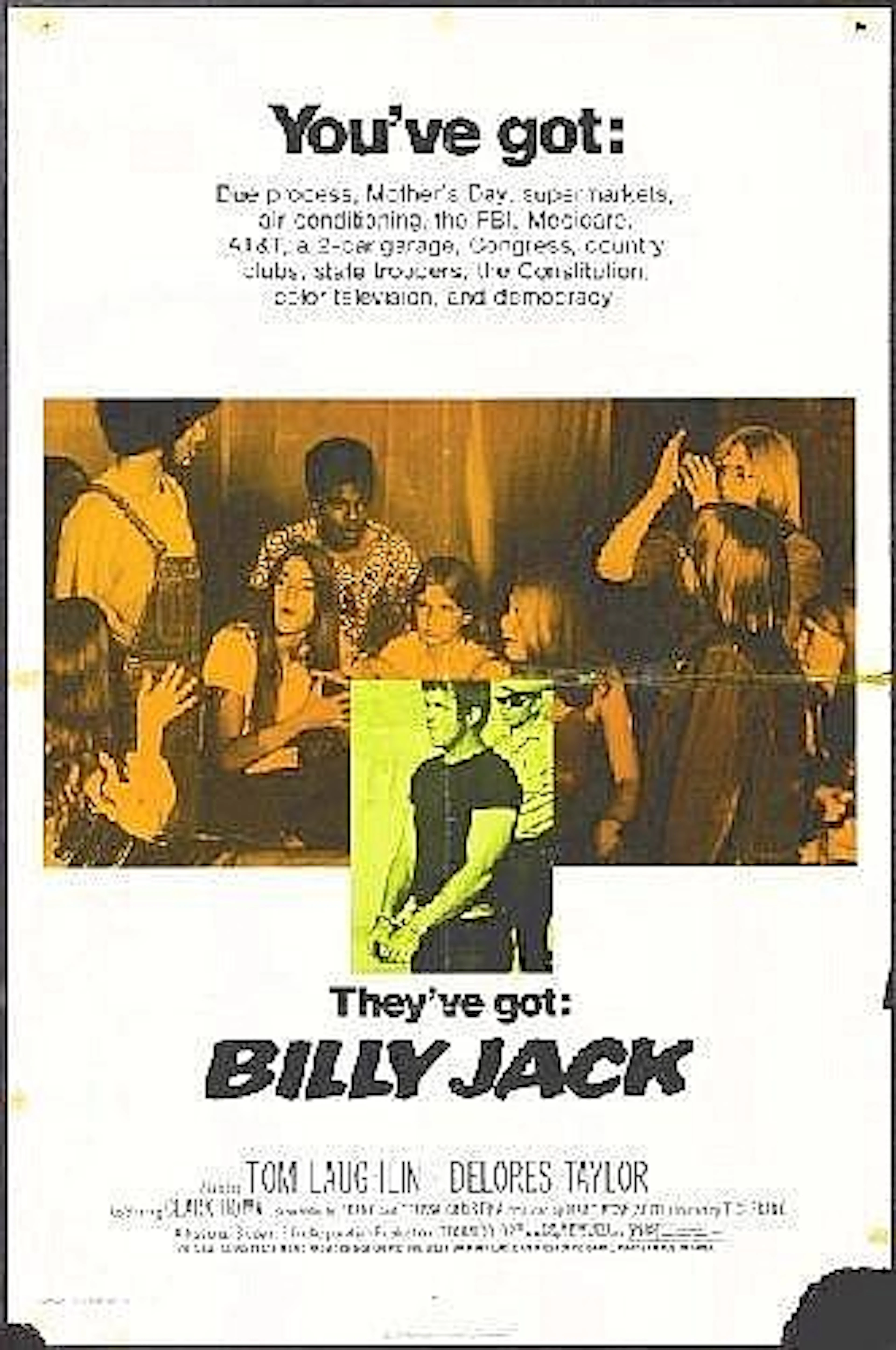 Film / Movie Poster 30 Other 1401707 Billy Jack (Warner Brothers